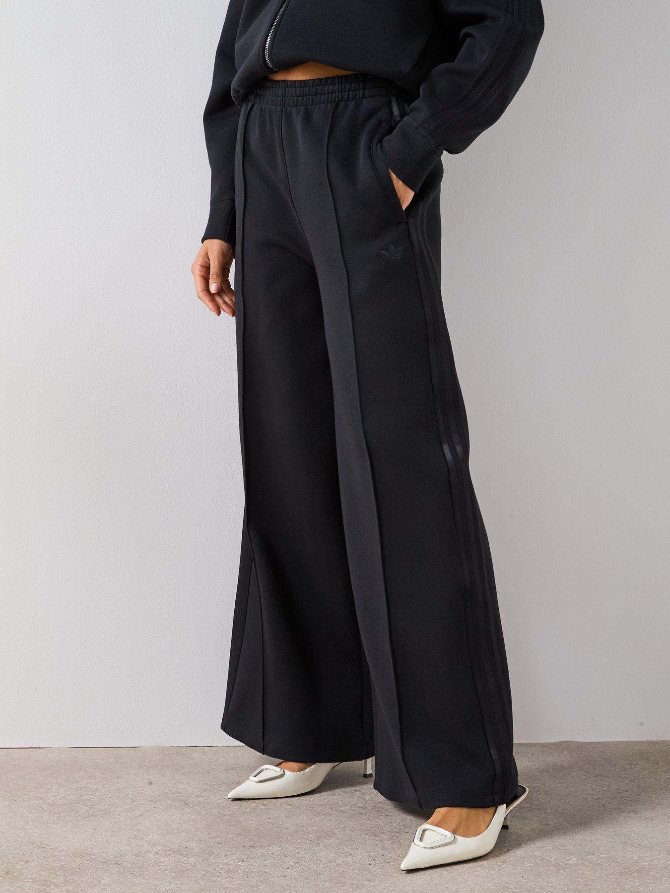 adidas-originals-womens-three-stripe-pants-black
