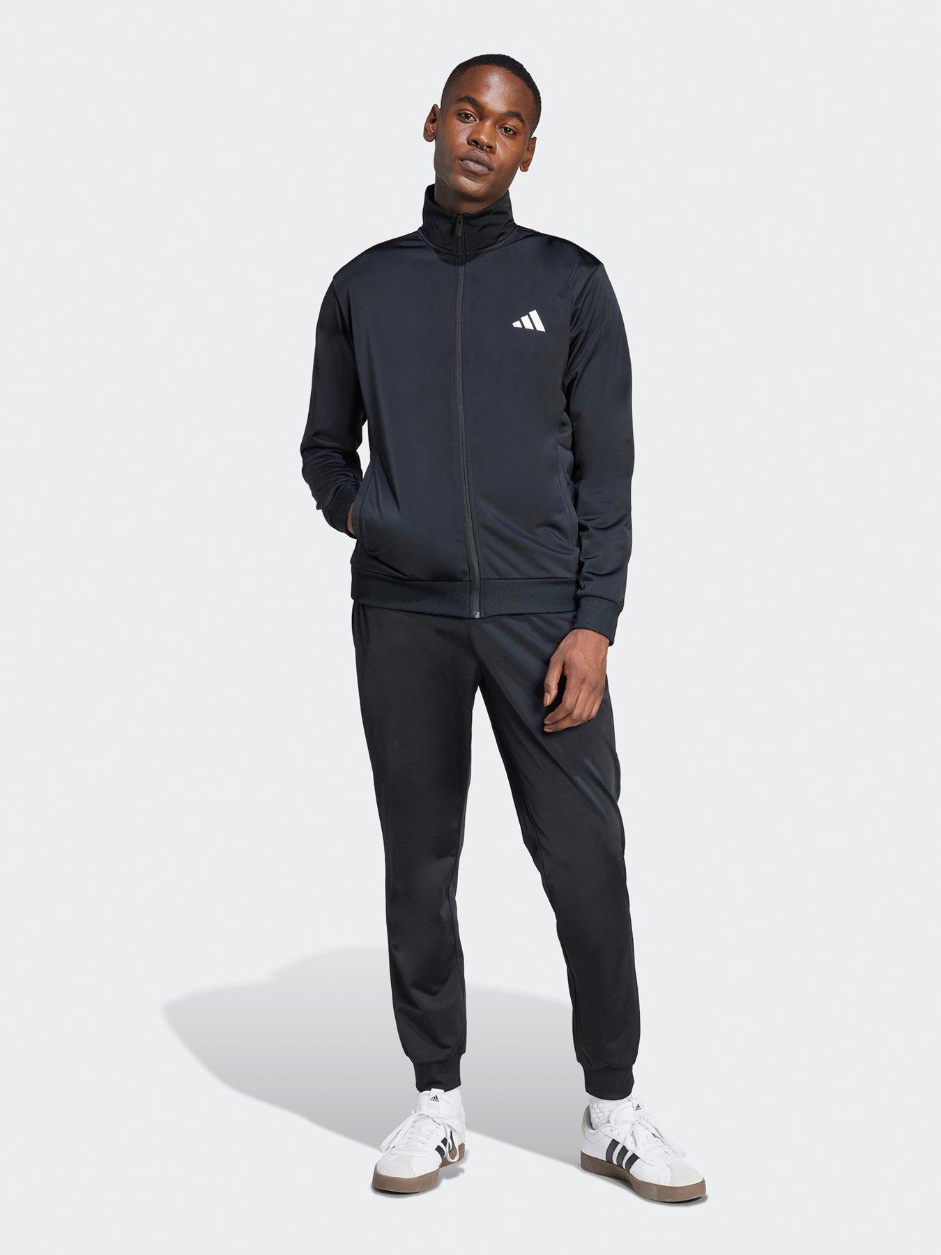 undefined Men's Adidas Tracksuit - Black