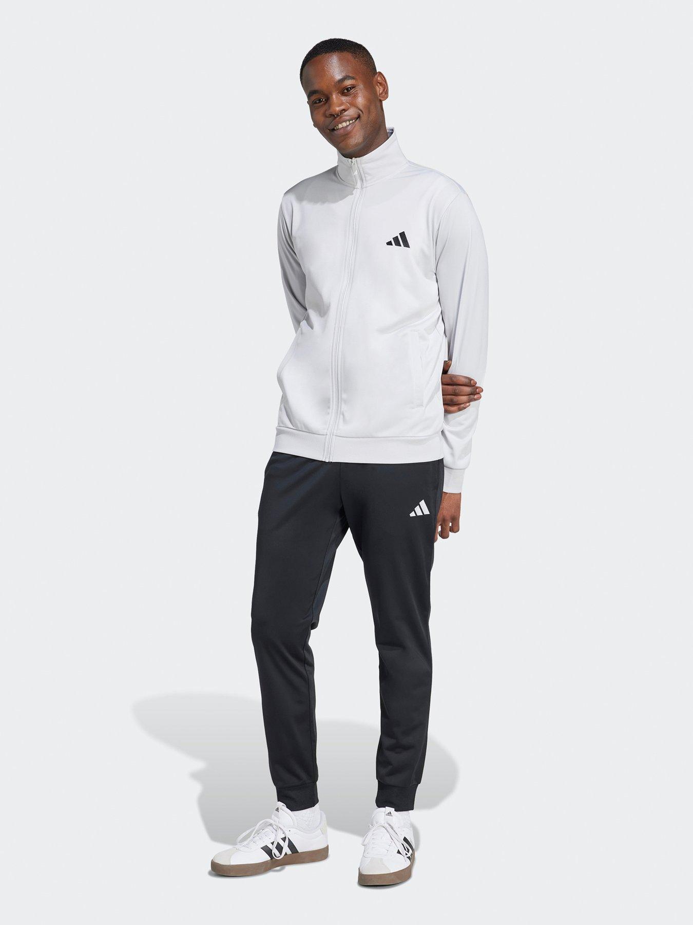 undefined Men's Adidas Tracksuit - Grey