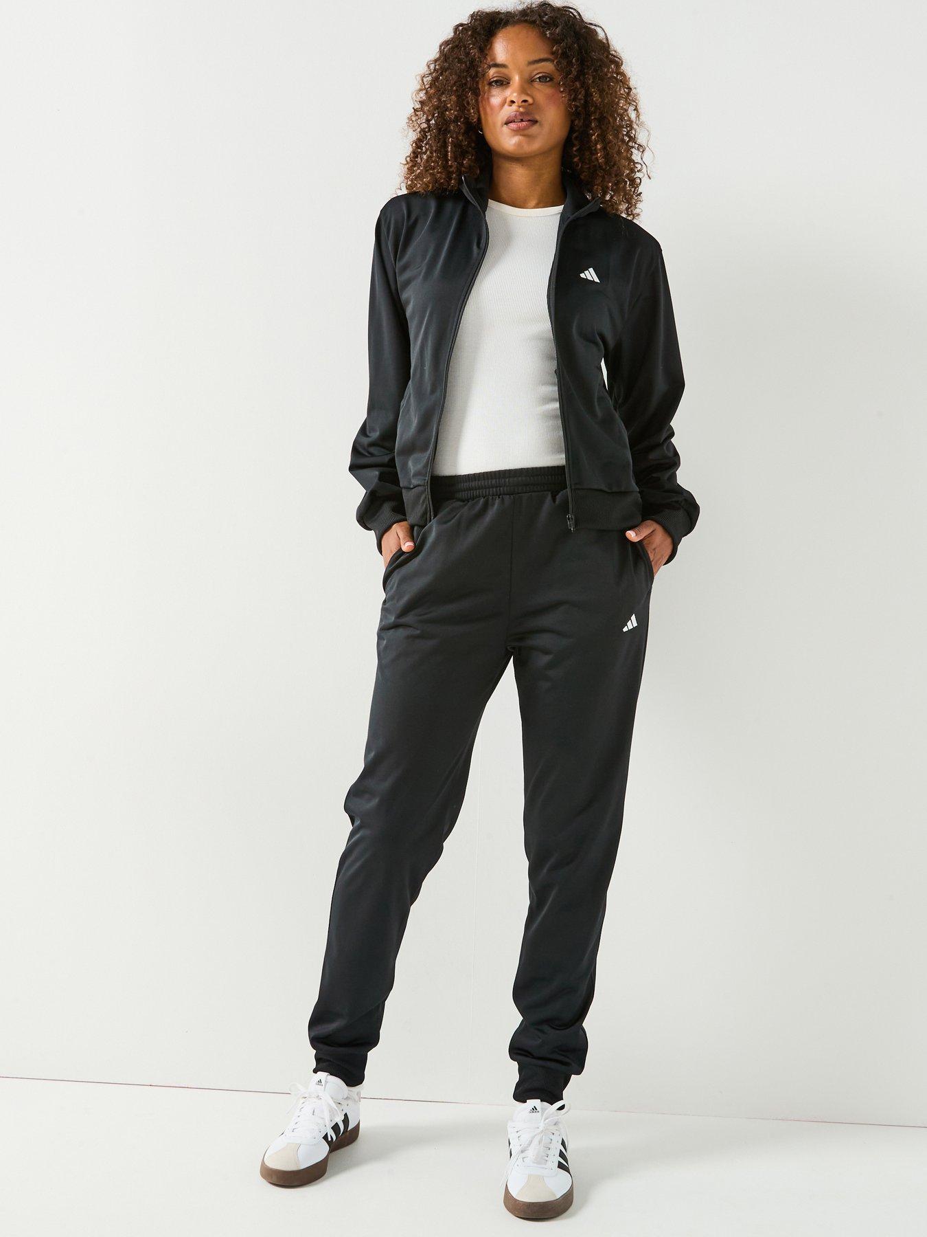 adidas Sportswear Women's Essentials Feel Cozy Tracksuit - Black