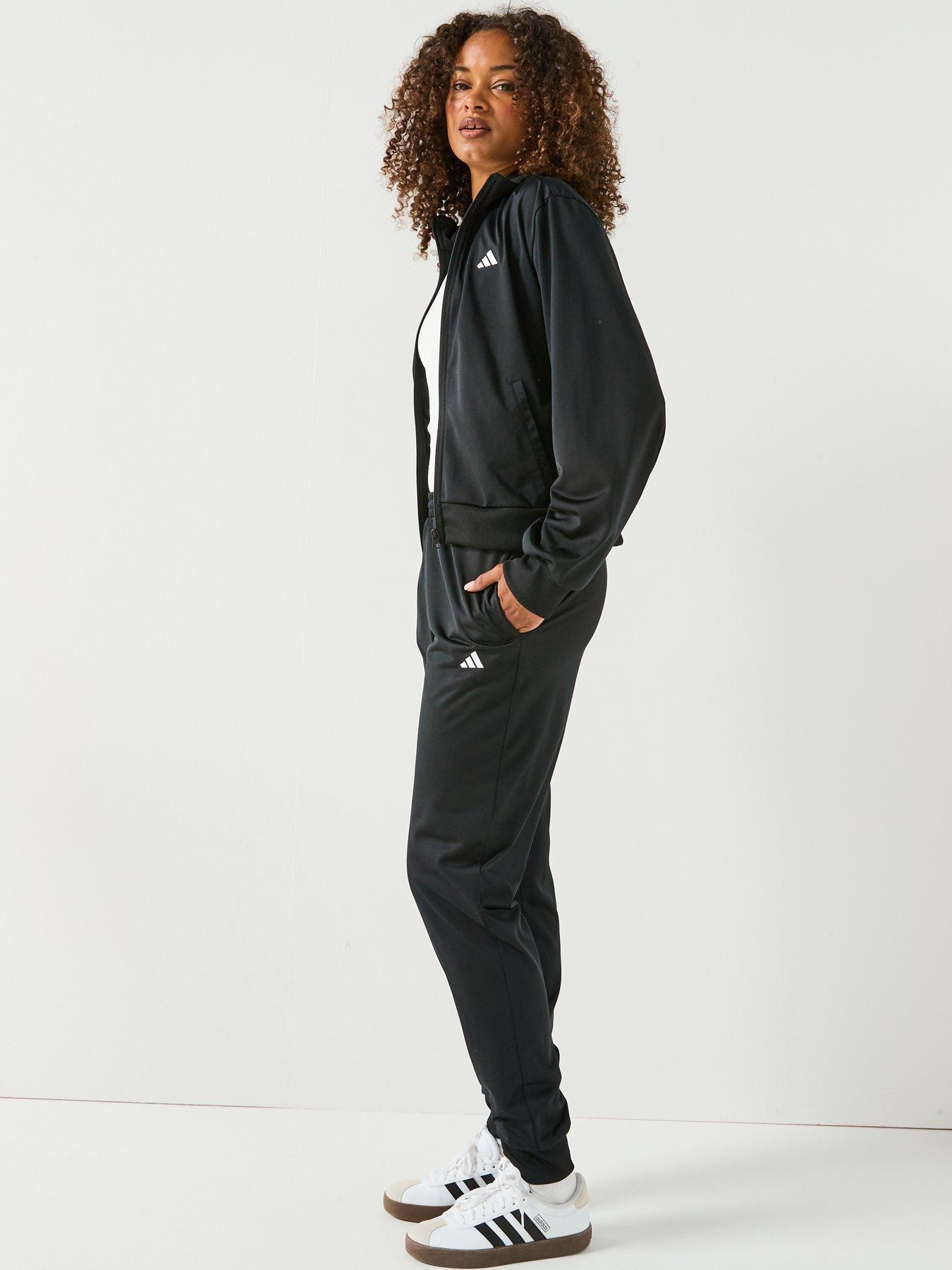 adidas Sportswear Women's Essentials Feel Cozy Tracksuit Black
