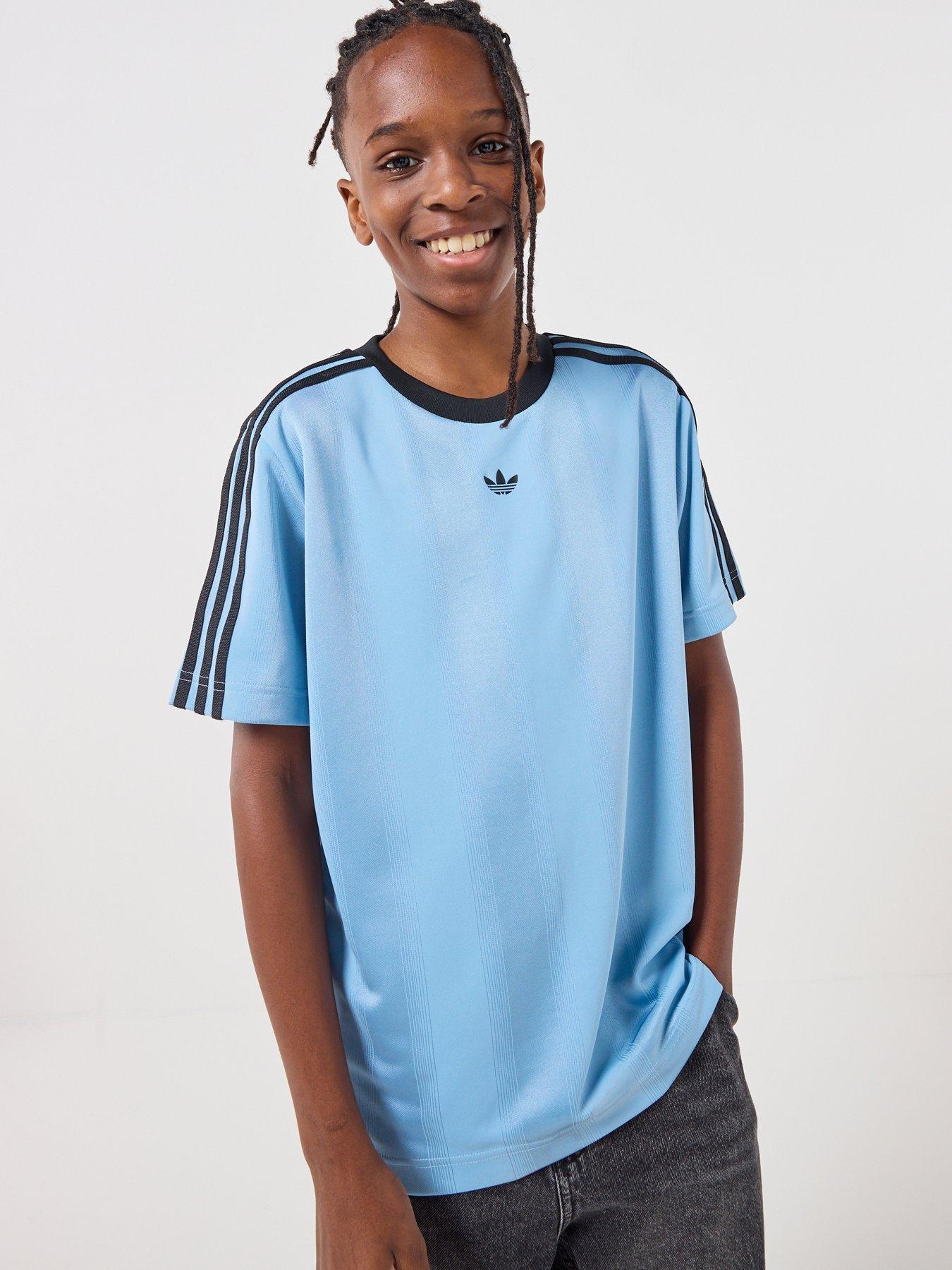 adidas Originals Junior Unisex Graphic T-Shirt - Blue