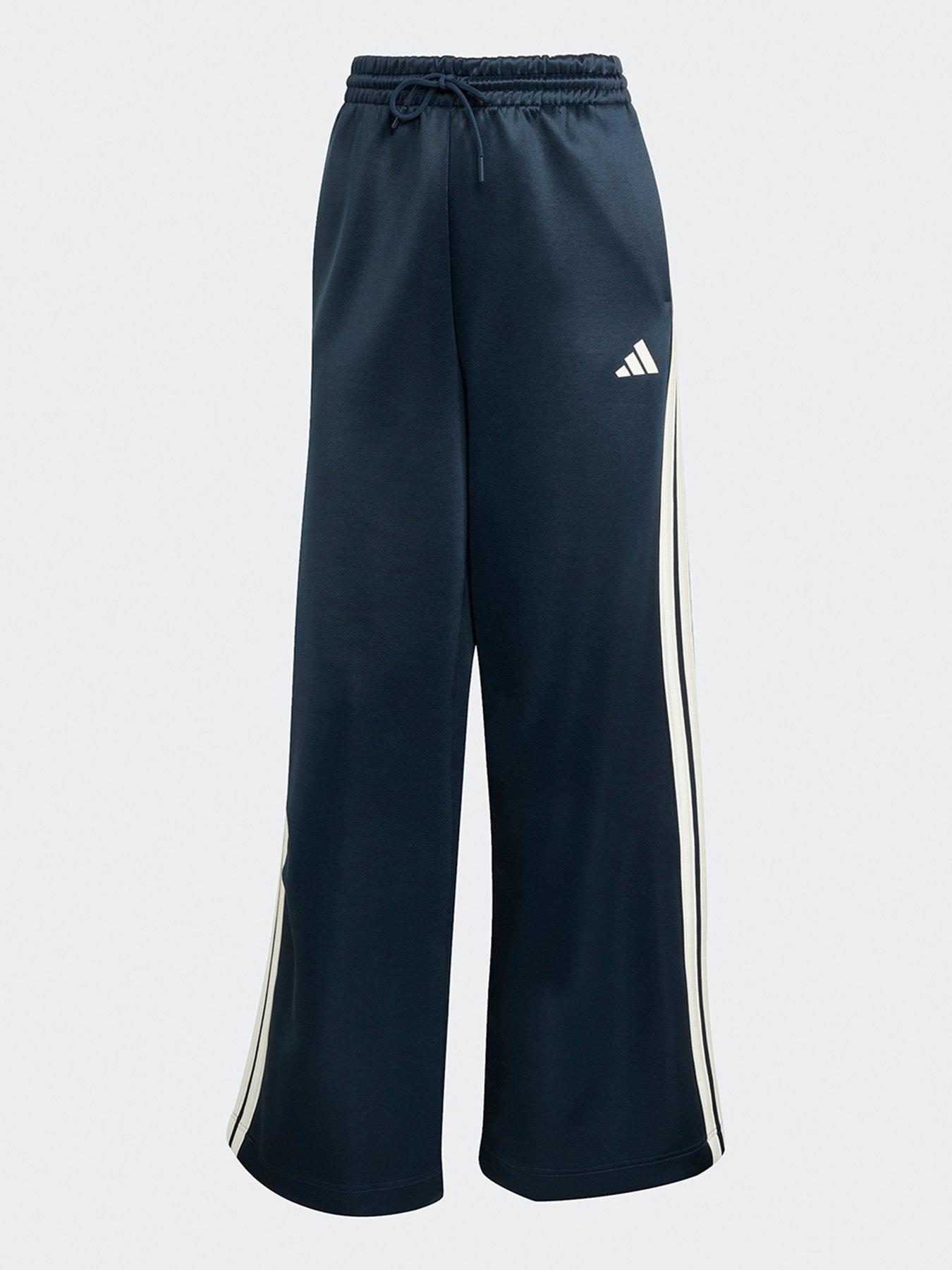 adidas Sportswear Women's Stadium Stripes Track Pants Blue Very