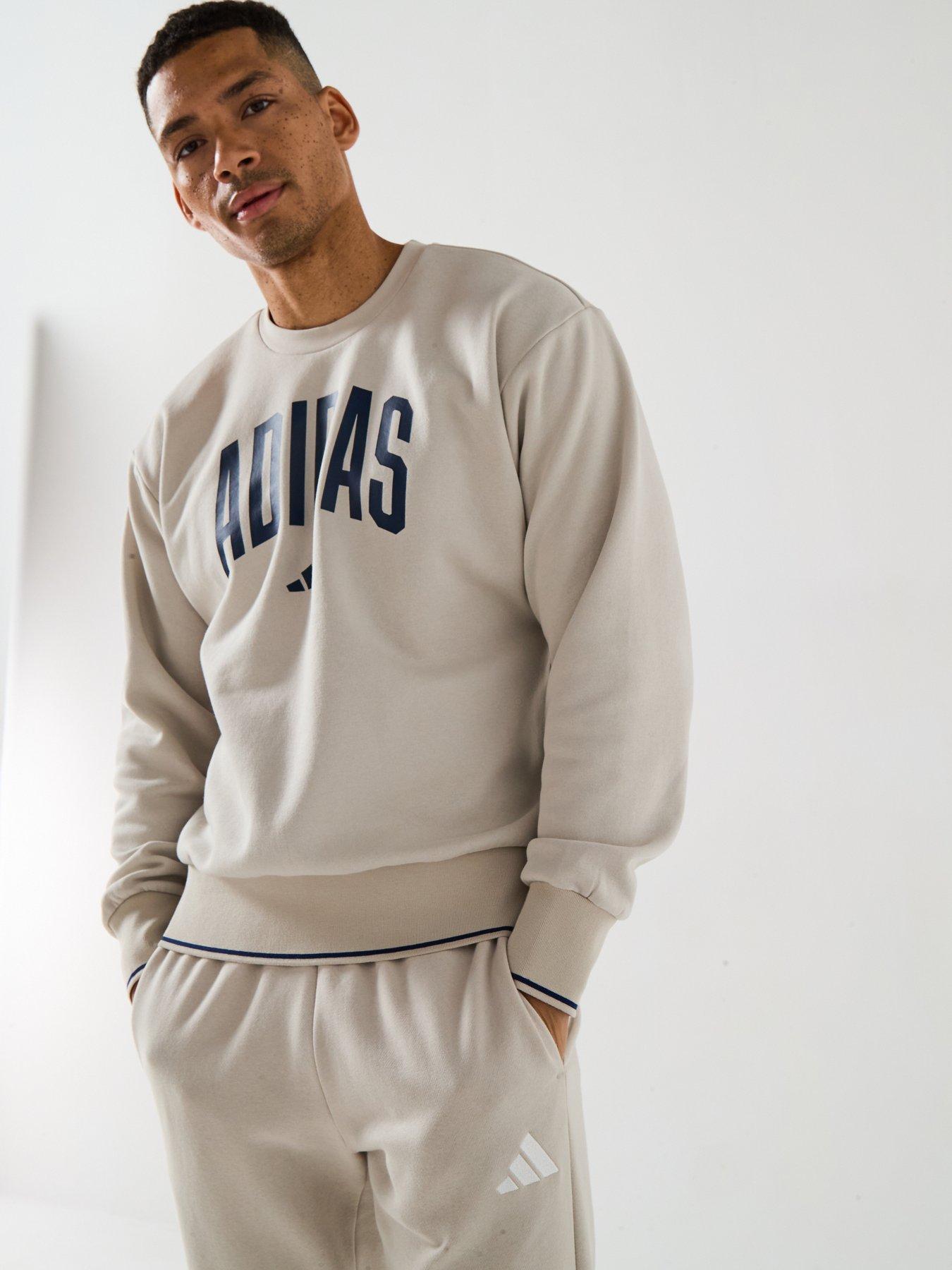 adidas Sportswear Men's Collegiate Sweat - Grey | Very