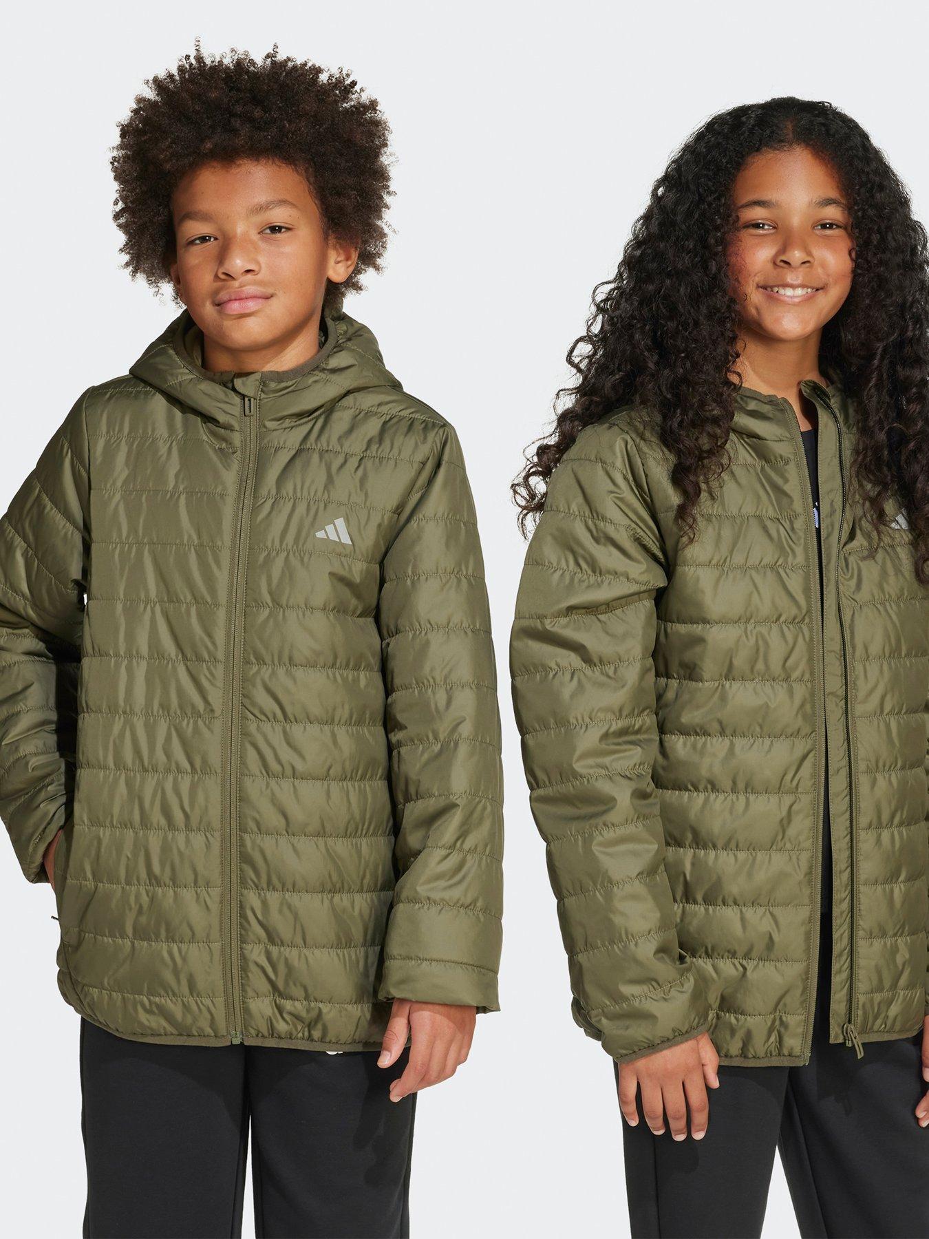 adidas Sportswear Junior Unisex Padded Jacket- Green