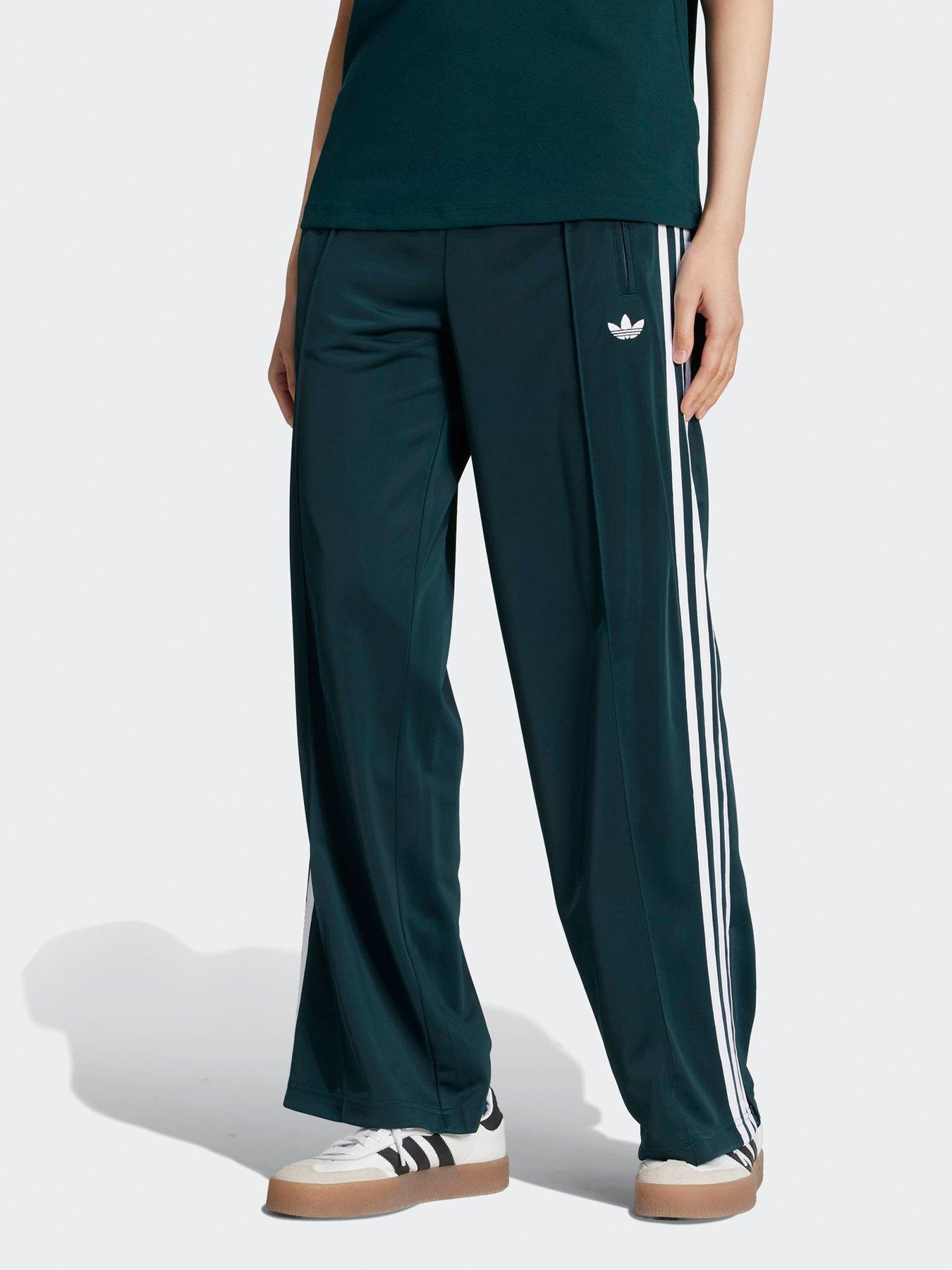 Adidas Originals Women'S Firebird Adicolor Loose Tracksuit Pants - Green