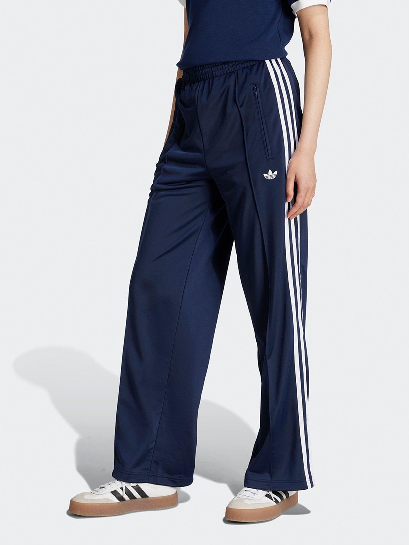 Image 1 of 6 of adidas Originals Women's Firebird Adicolor Loose Track Pant - Blue