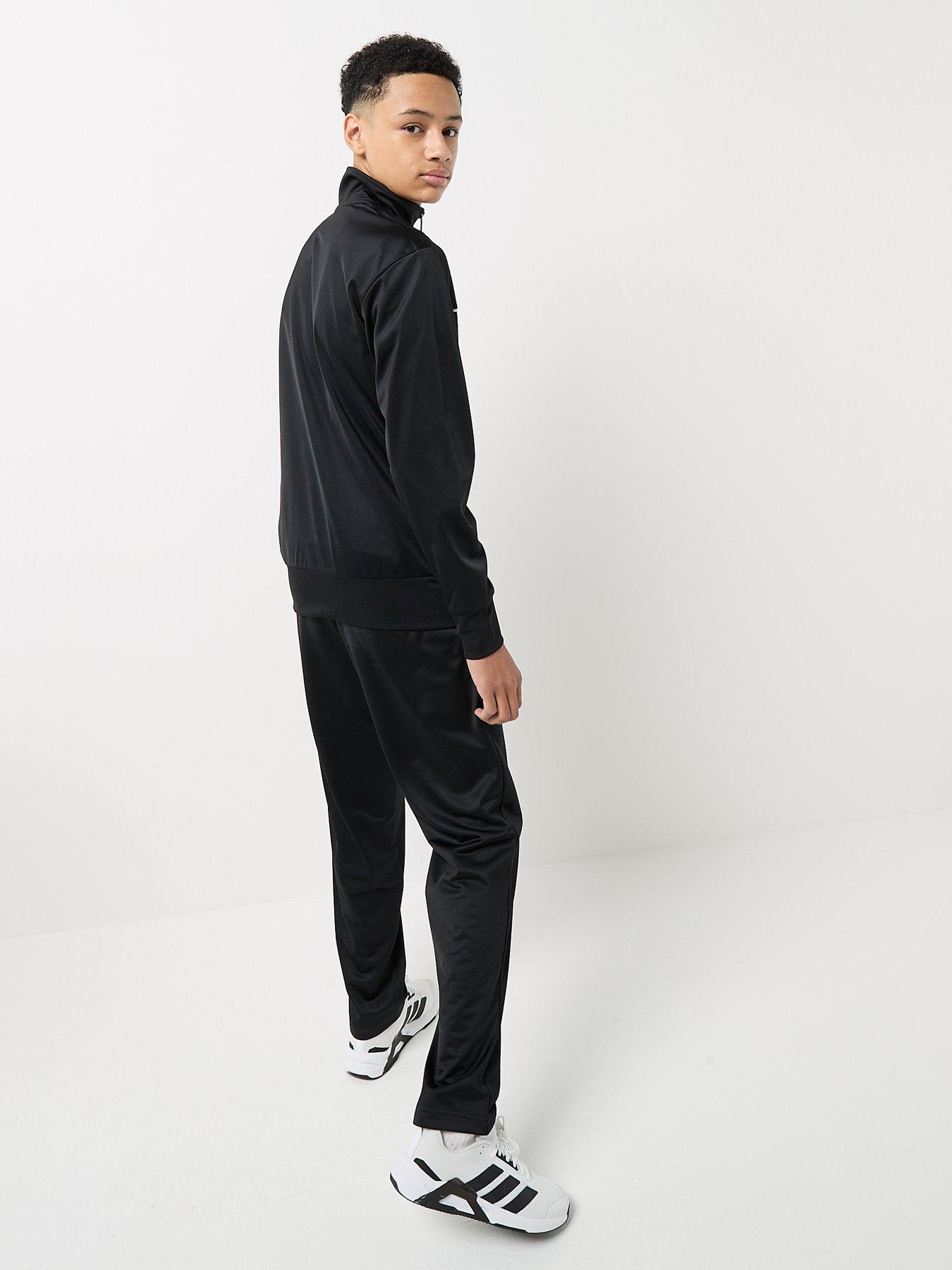 Image 2 of 6 of adidas Sportswear Junior Unisex Tricot Tracksuit-black