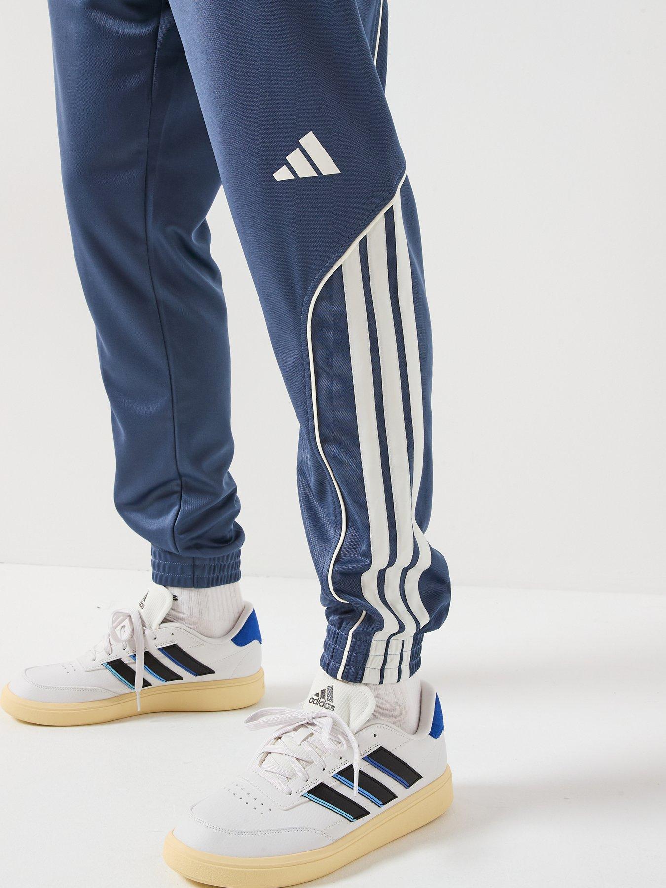 Image 5 of 6 of adidas Sportswear Men's 3 Stripes Tracksuit - Blue