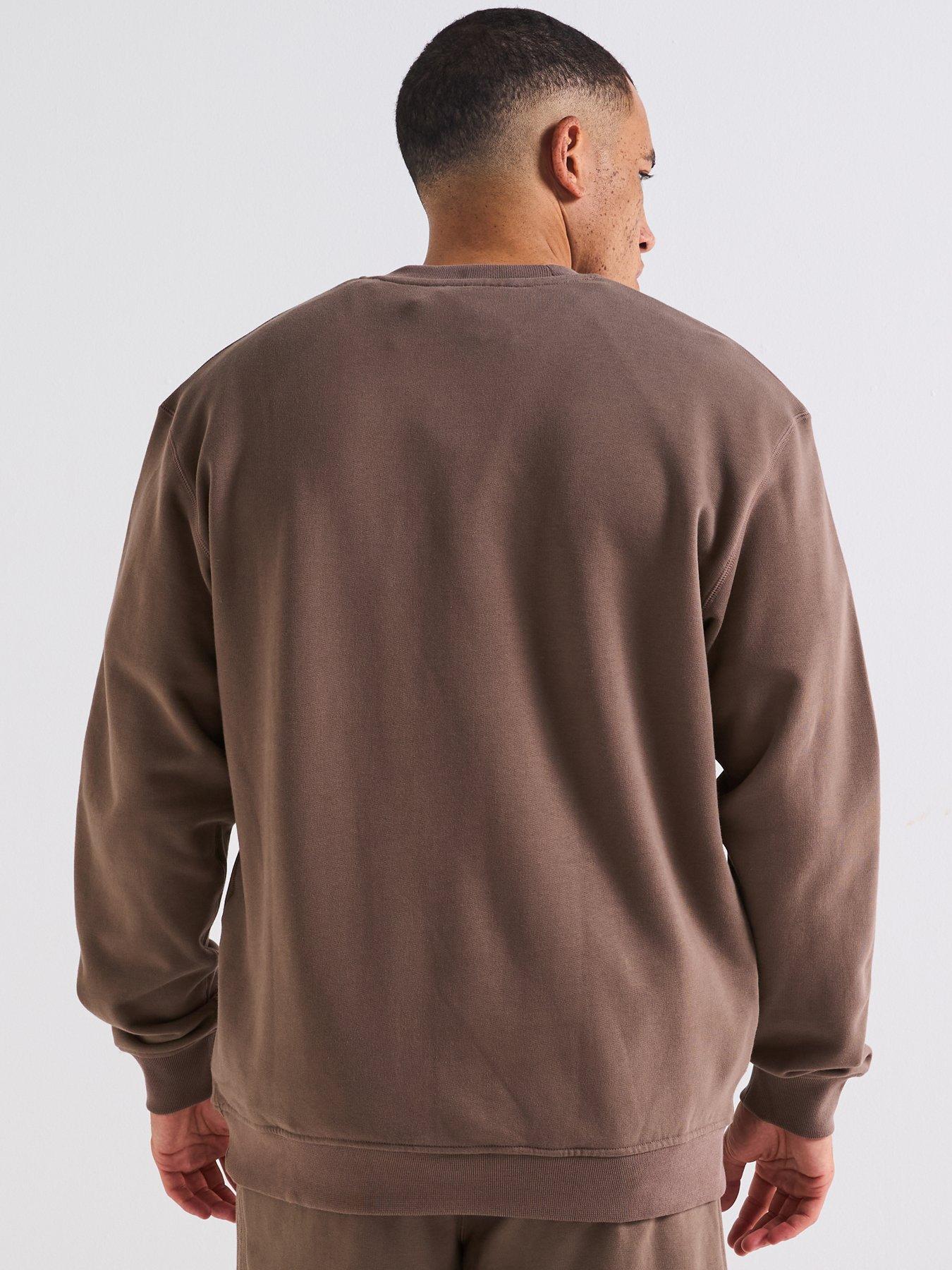 Image 2 of 6 of adidas Originals Men's Premium Essentials Crew - Brown