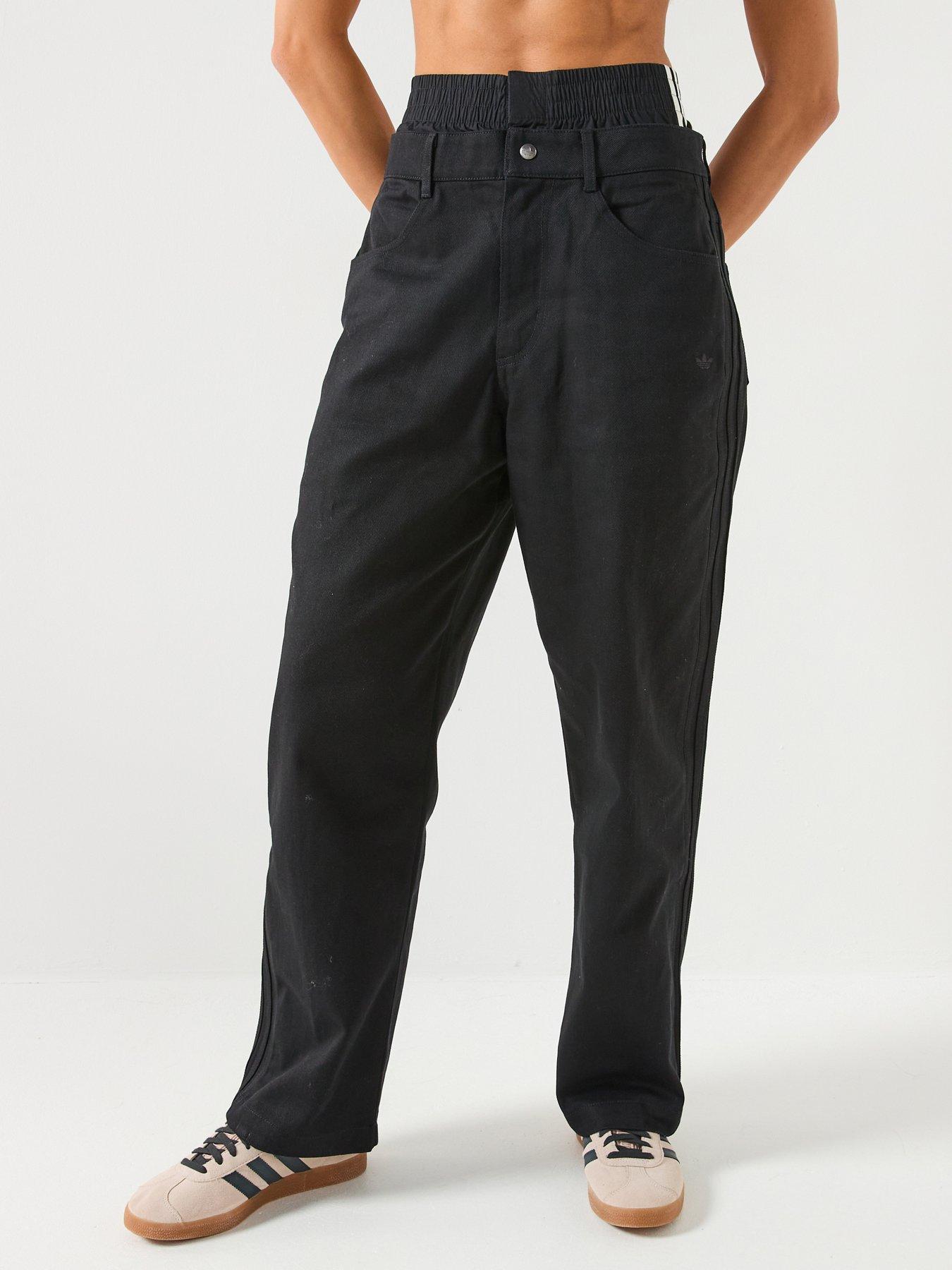 adidas Originals Women's Firebird Utility Pants - Black