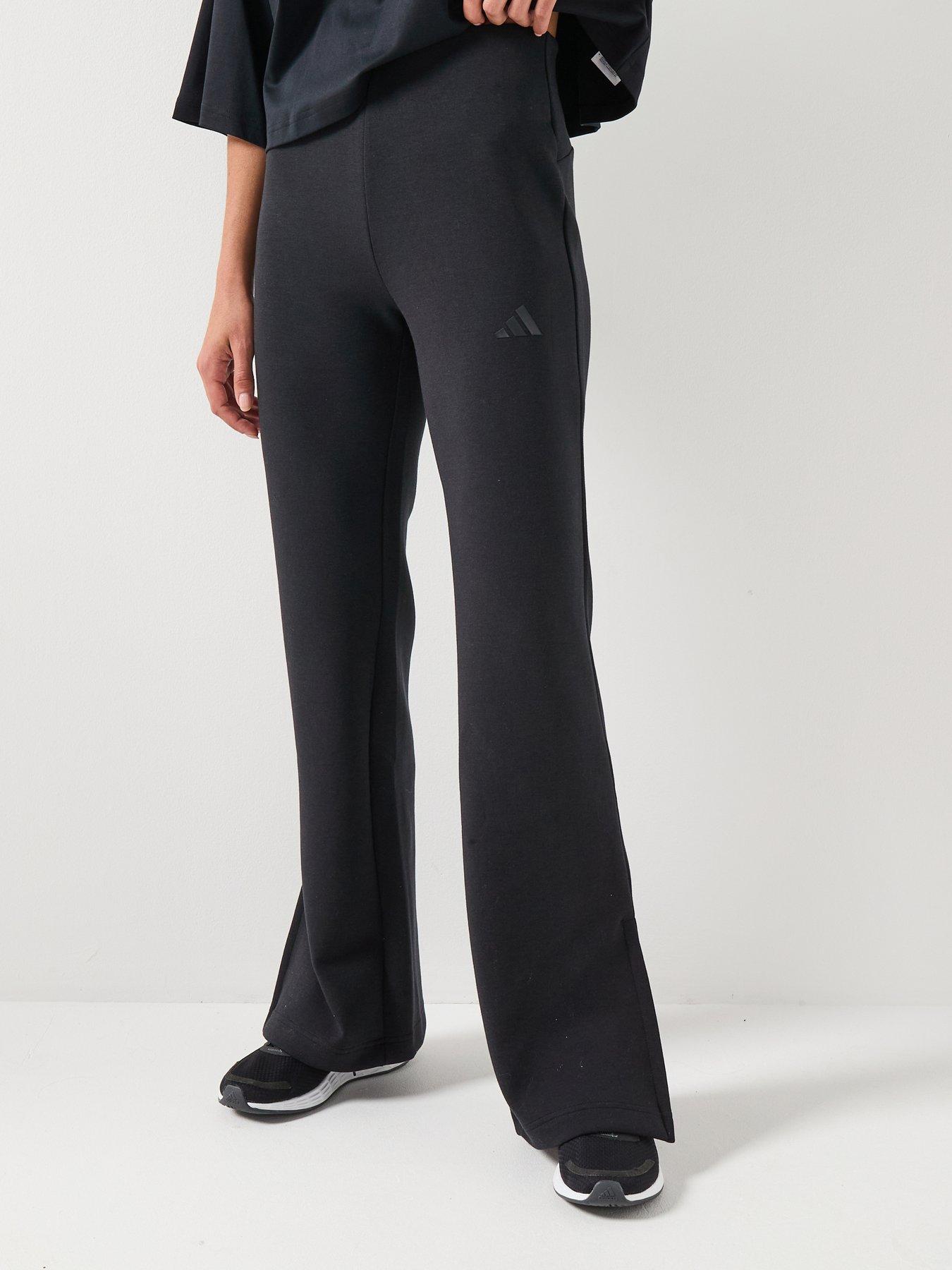 Adidas Sportswear Women'S All Szn Soft Lux Flared Pants - Black