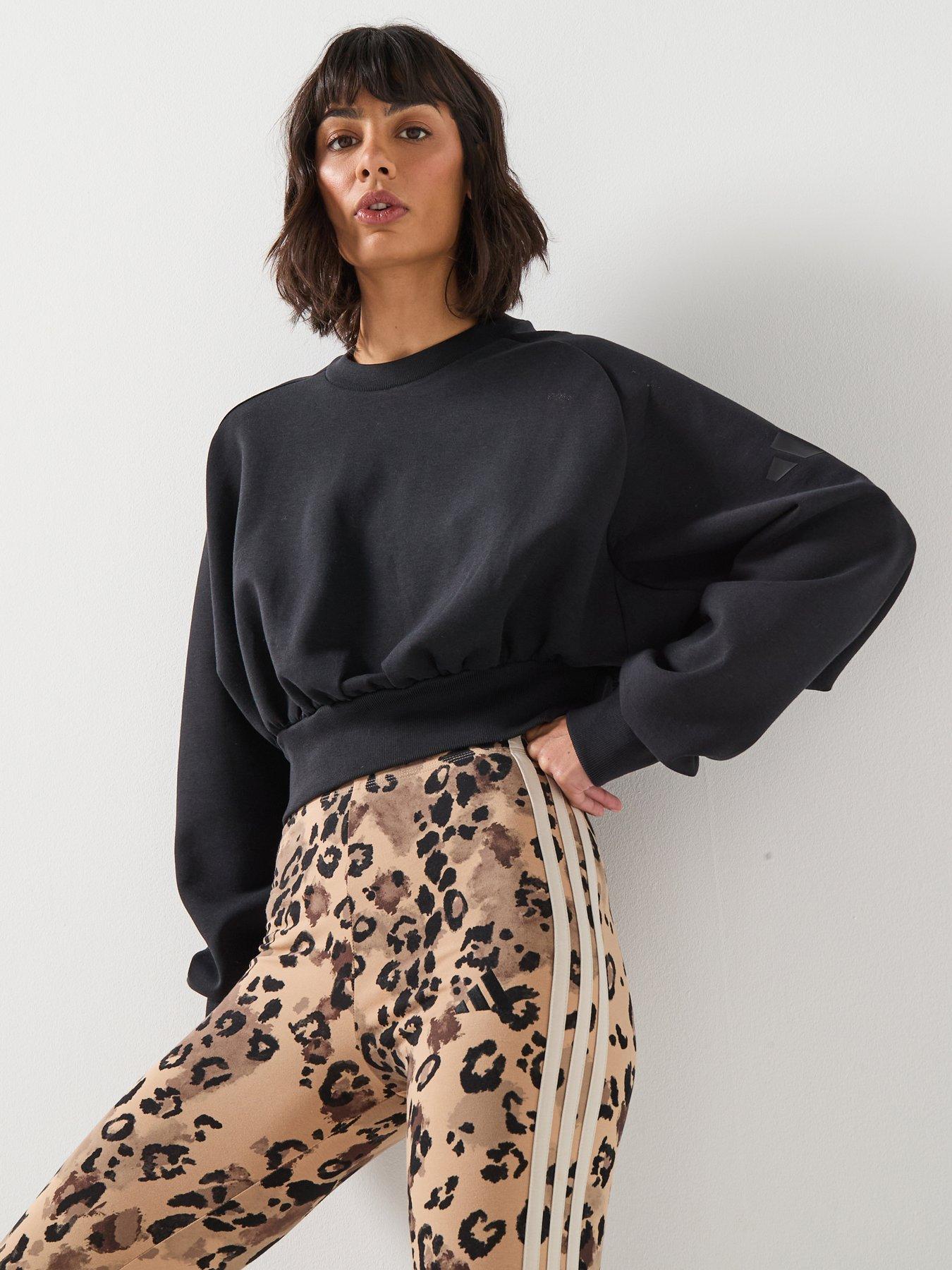 adidas Sportswear Women's All Szn Soft Lux Loose Sweatshirt - Black