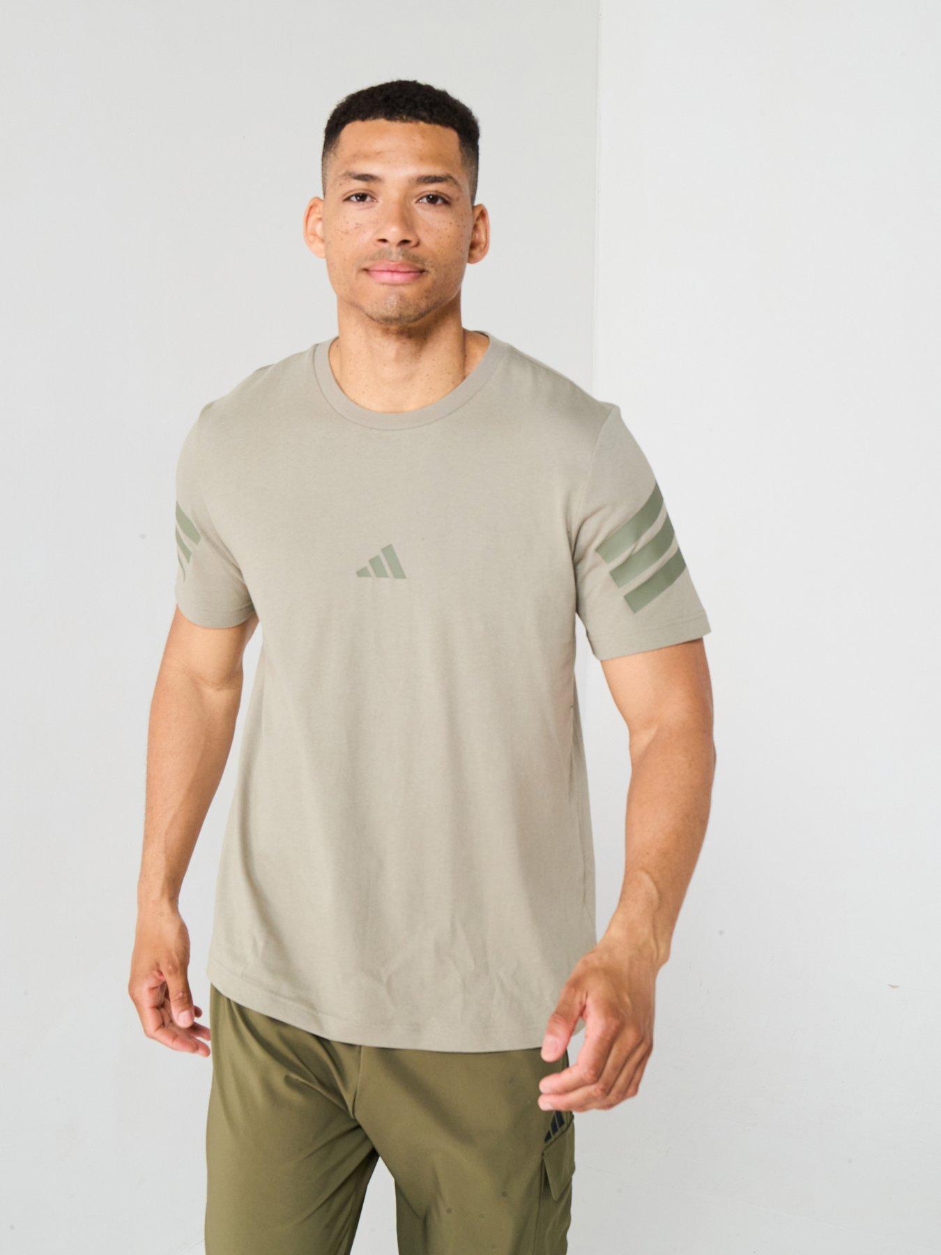 adidas Sportswear Men's Future Icons 3-stripes T-shirt - Green