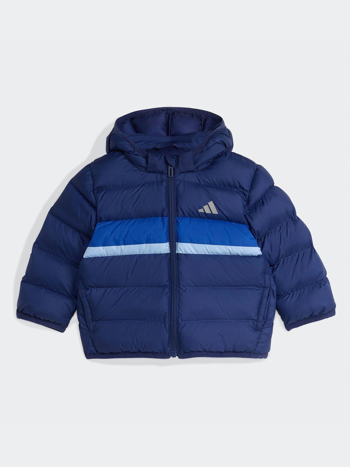 adidas Sportswear Infant Unisex Synthetic Down Jacket - Blue