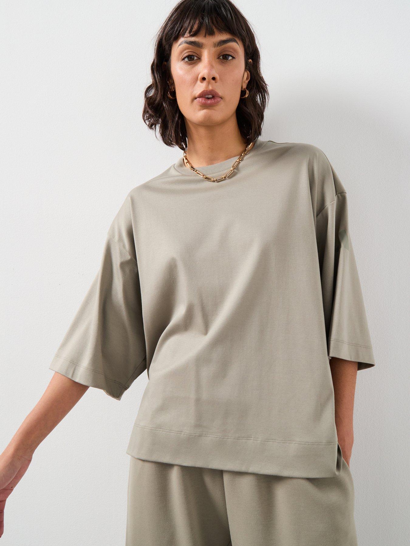 Adidas Sportswear Women'S All Szn Soft Lux Loose Tee - Green
