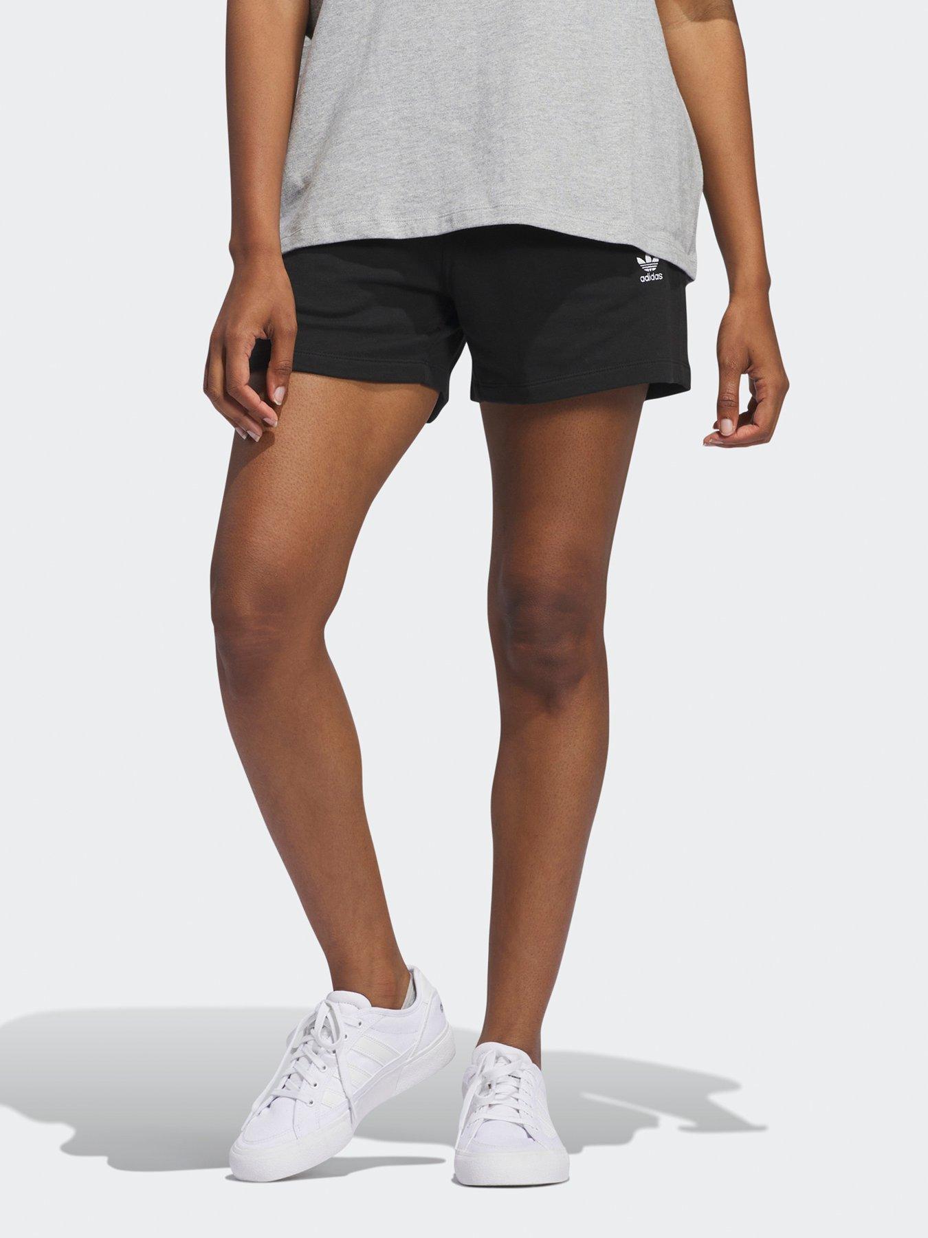 adidas Originals Women's Essentials French Terry Shorts - Black