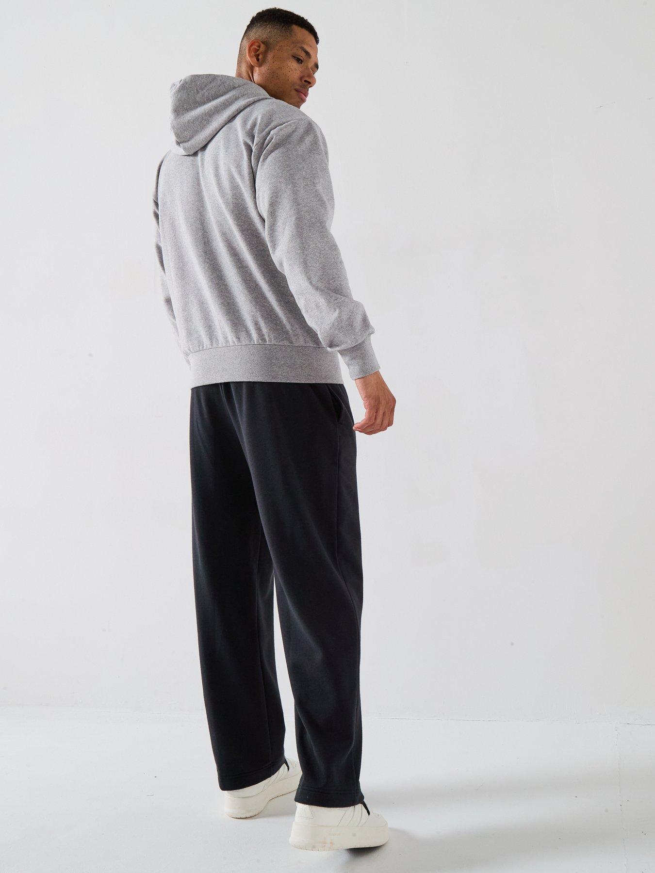 adidas Sportswear Men's Essentials Feel Cozy Fleece Hoodie - Grey