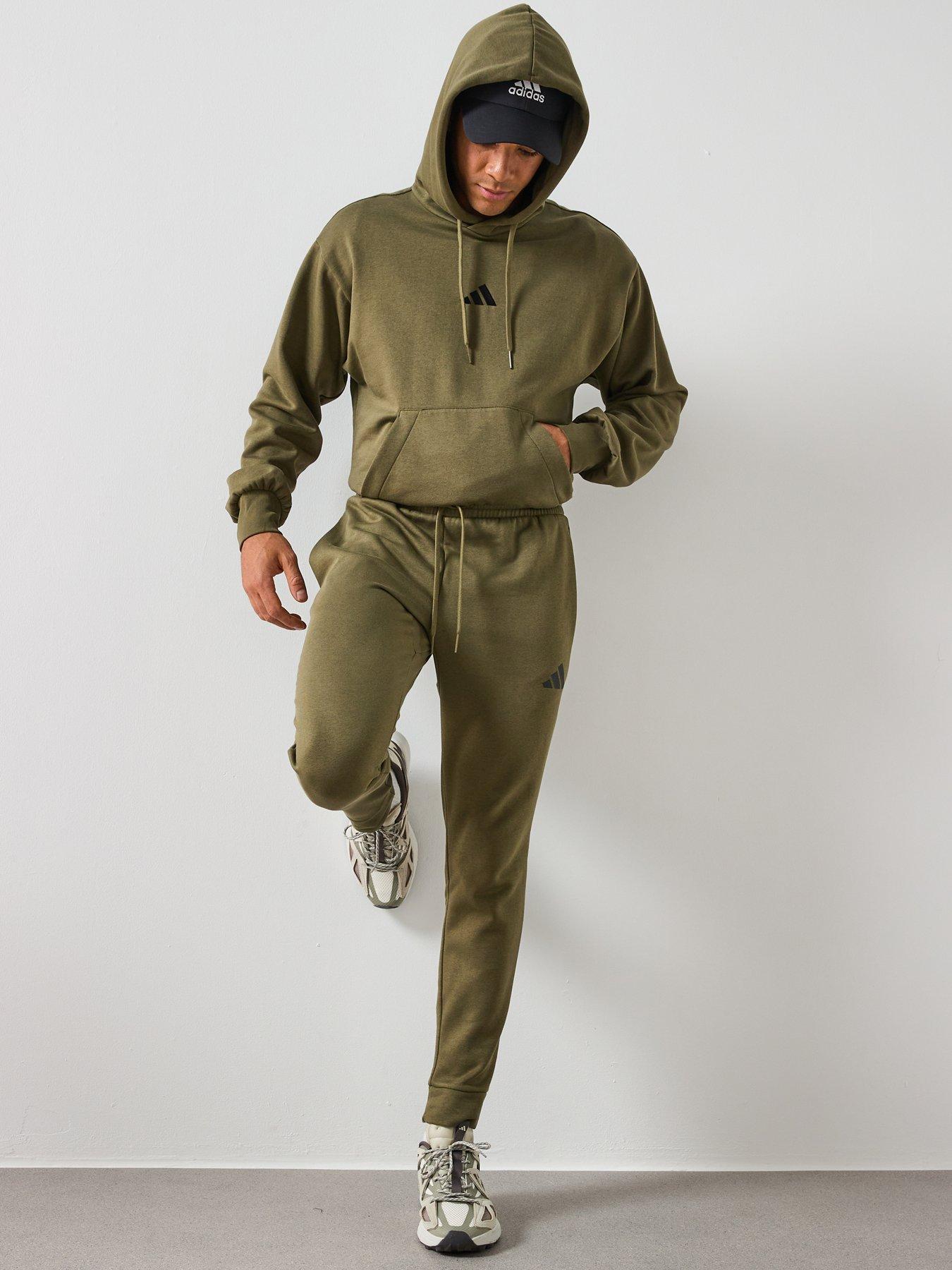 Image 3 of 6 of adidas Sportswear Men's Essentials Feel Cozy Fleece Pant - Green