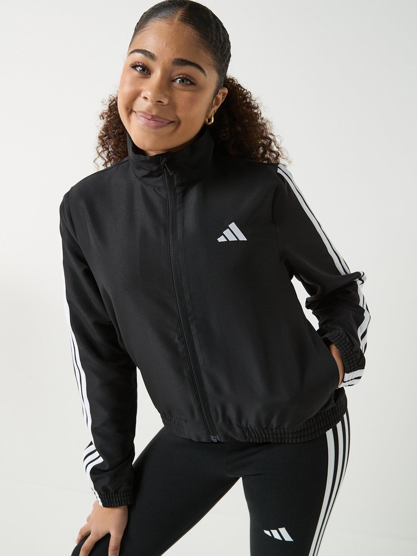 Adidas Sportswear Junior Girls Essentials Climacool Jacket - Black