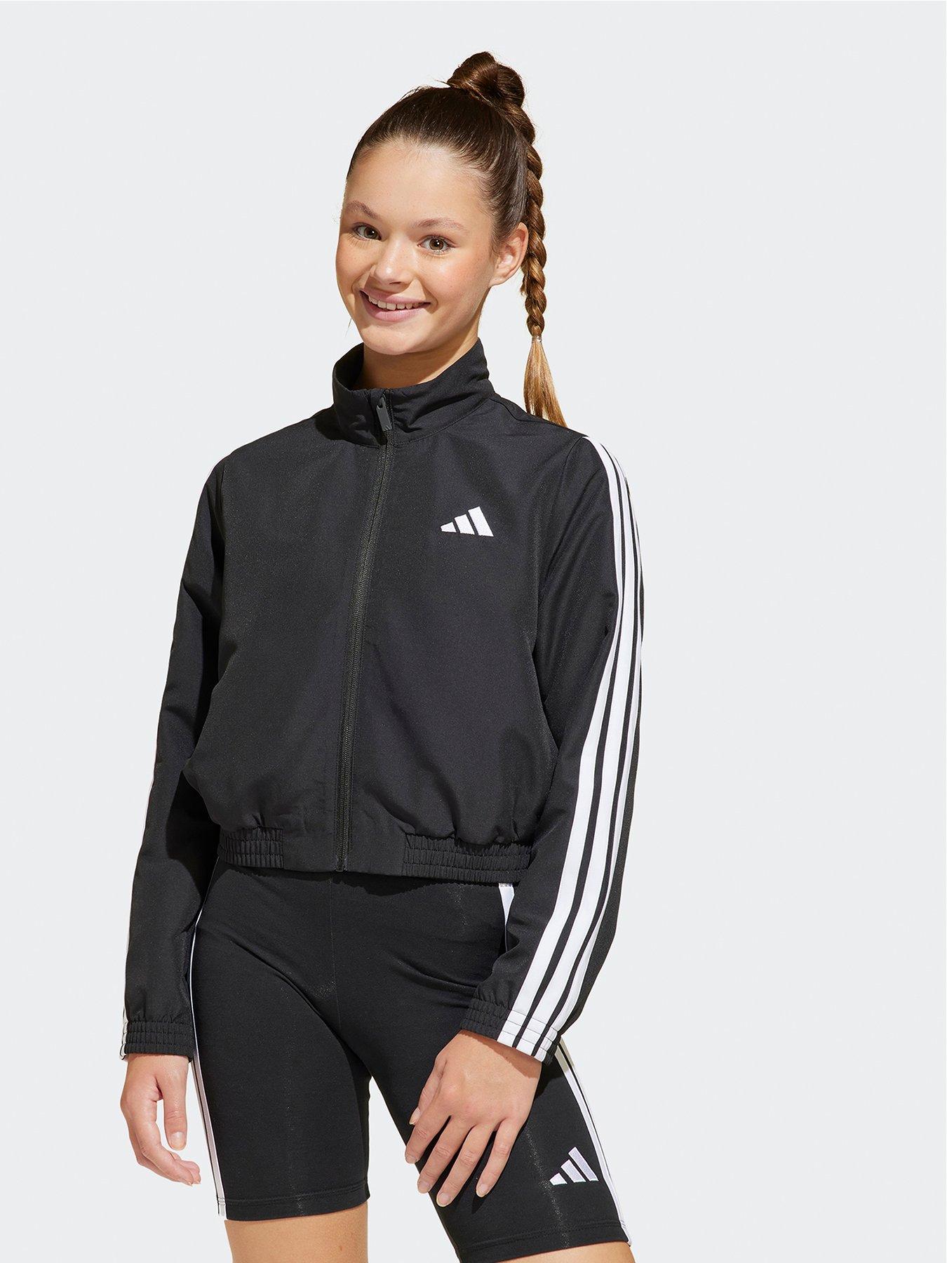 adidas Sportswear Junior Girls Essentials Climacool Jacket -black