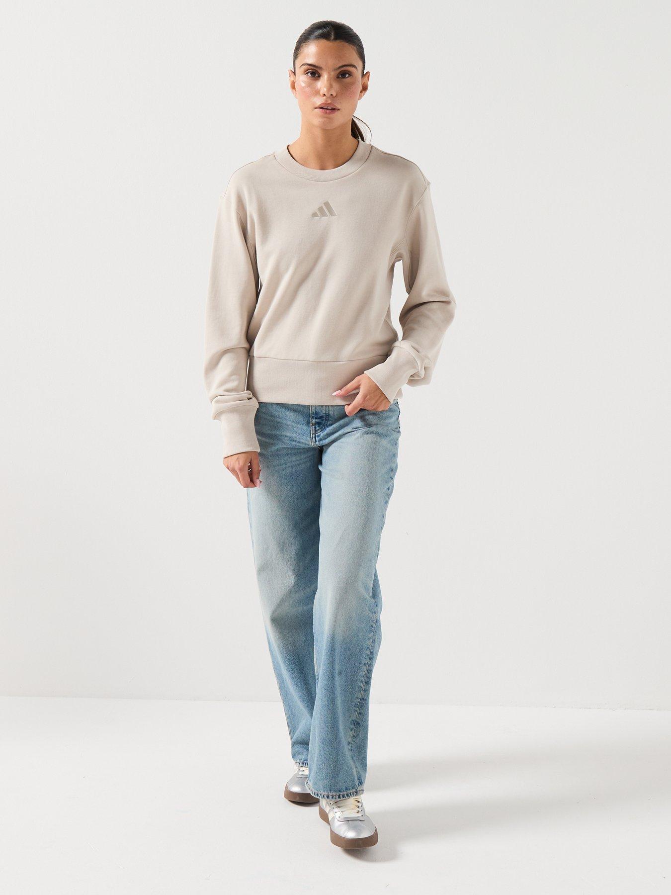 Image 3 of 5 of adidas Sportswear Women's All Szn French Terry Regular Sweatshirt - Grey