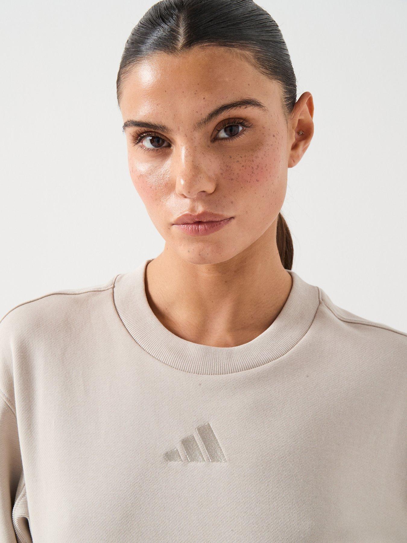 Image 4 of 5 of adidas Sportswear Women's All Szn French Terry Regular Sweatshirt - Grey