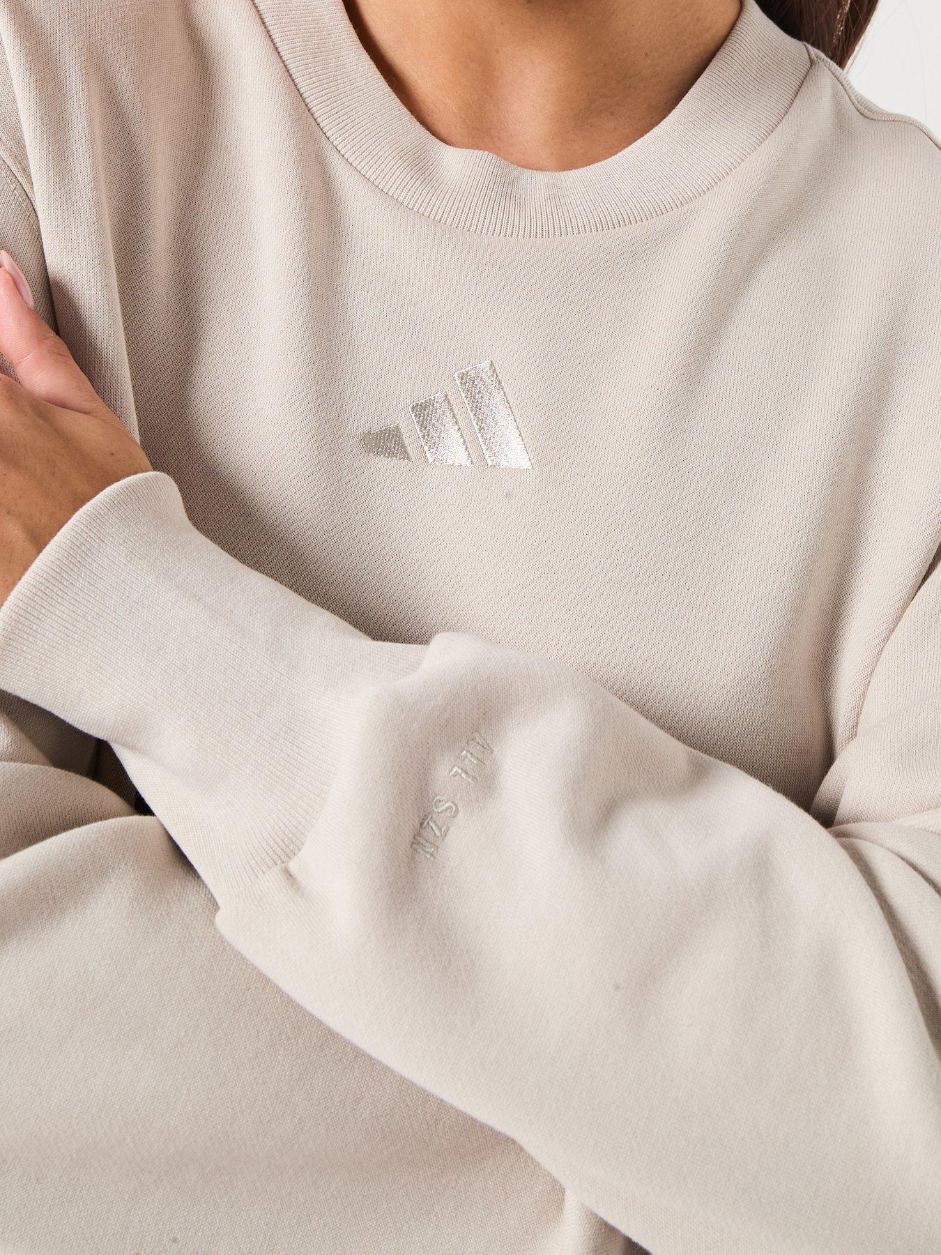 Image 5 of 5 of adidas Sportswear Women's All Szn French Terry Regular Sweatshirt - Grey