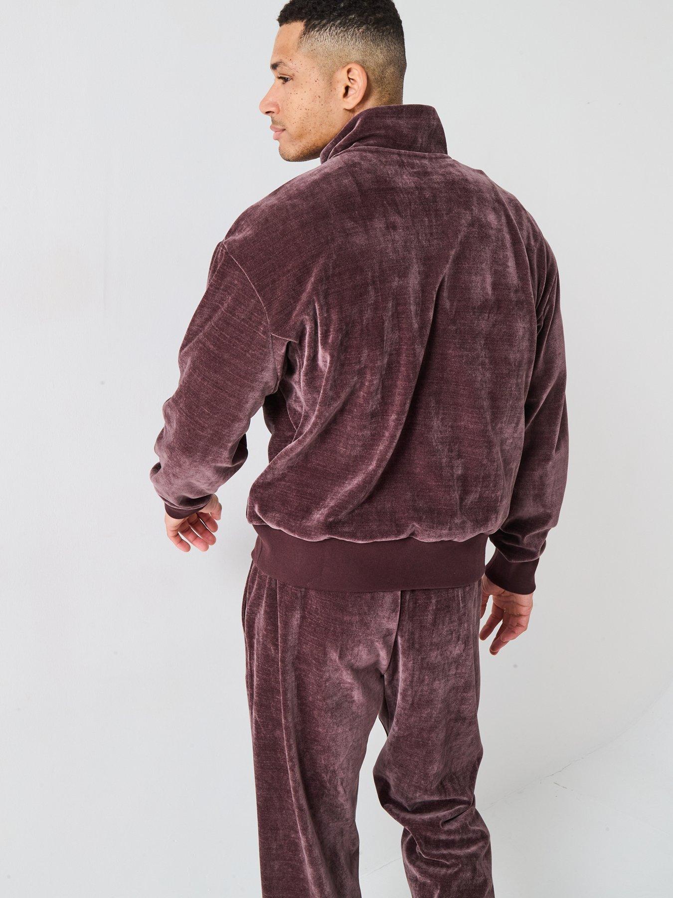 Image 2 of 6 of adidas Sportswear Men's All Szn Luxe Half-Zip - Brown