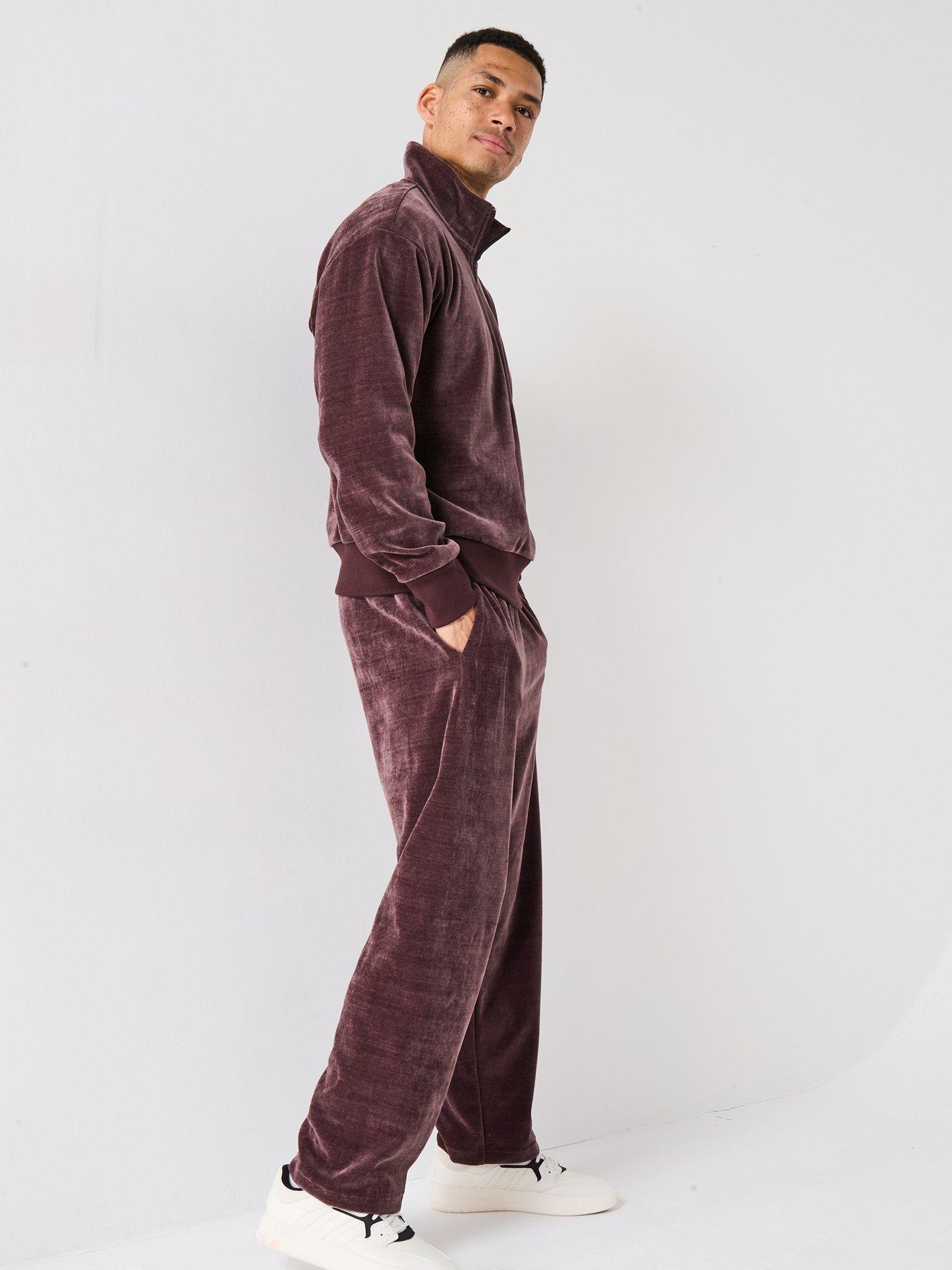 Image 4 of 6 of adidas Sportswear Men's All Szn Luxe Half-Zip - Brown
