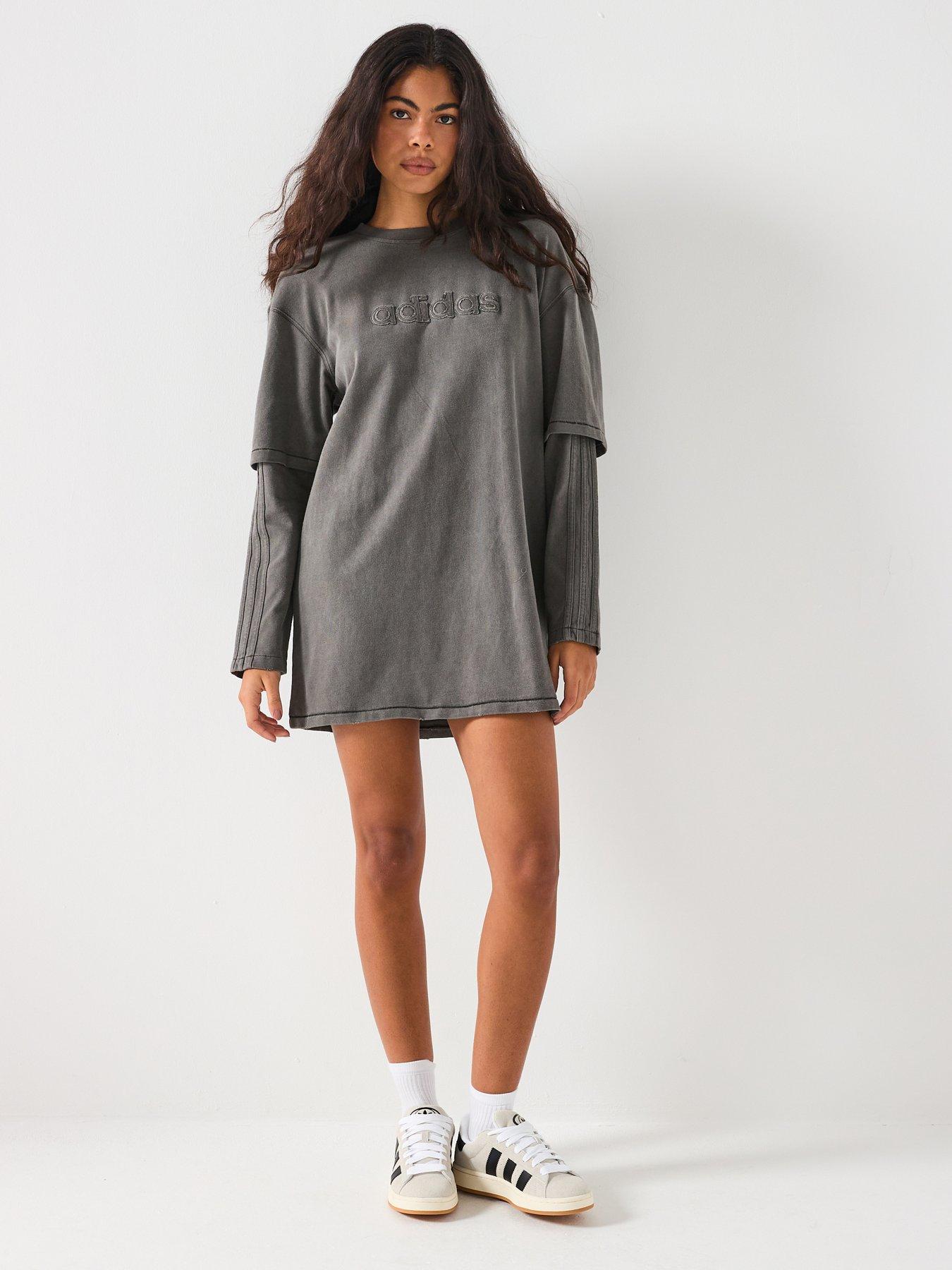 adidas Originals Women's Long Sleeve Dress - Black