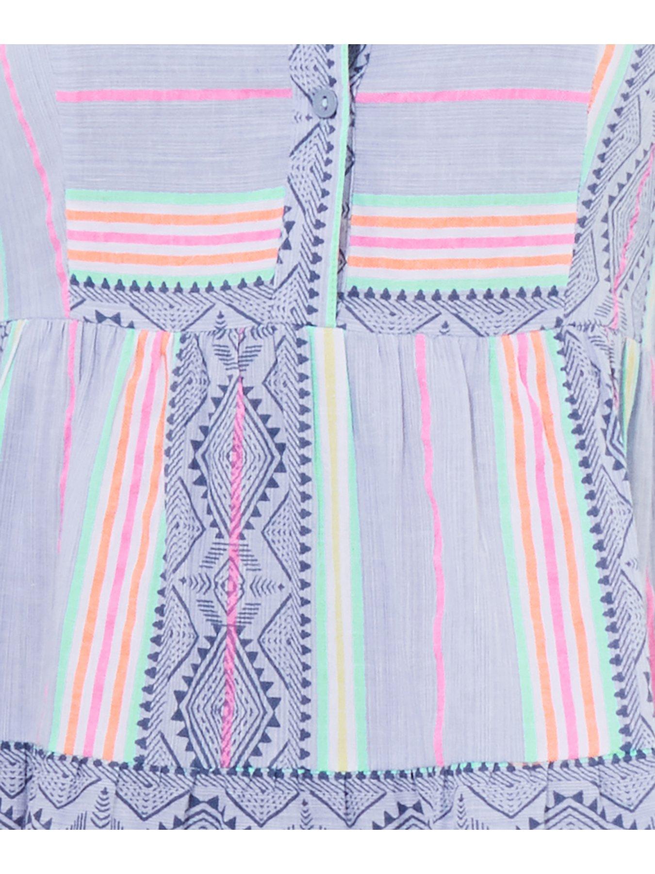 Image 4 of 5 of Joe Browns All new Summer Stripe Tunic Dress - Blue