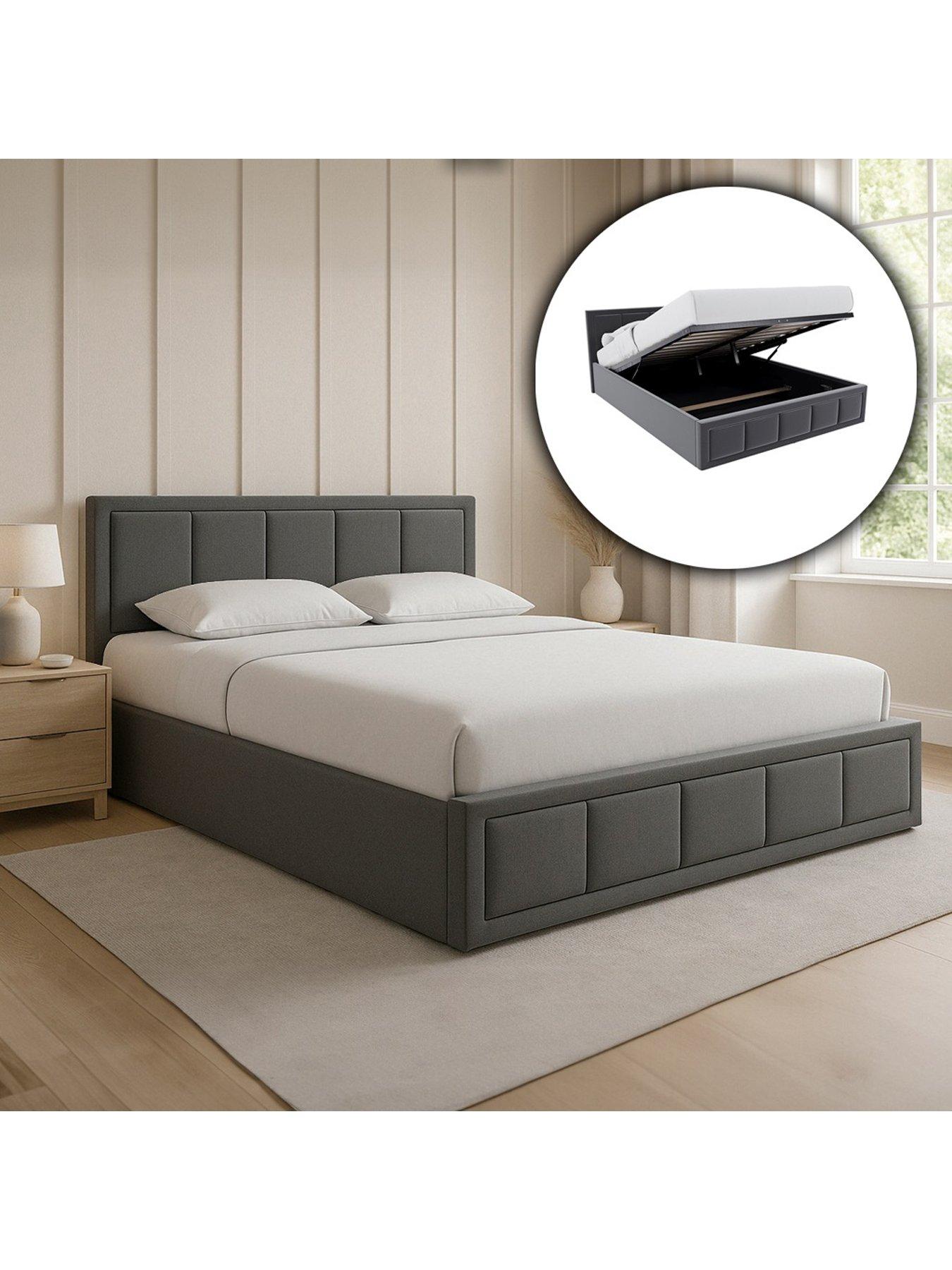 Image 1 of 6 of Vida Designs Vanita End Lift Ottoman&nbsp;Bed Frame