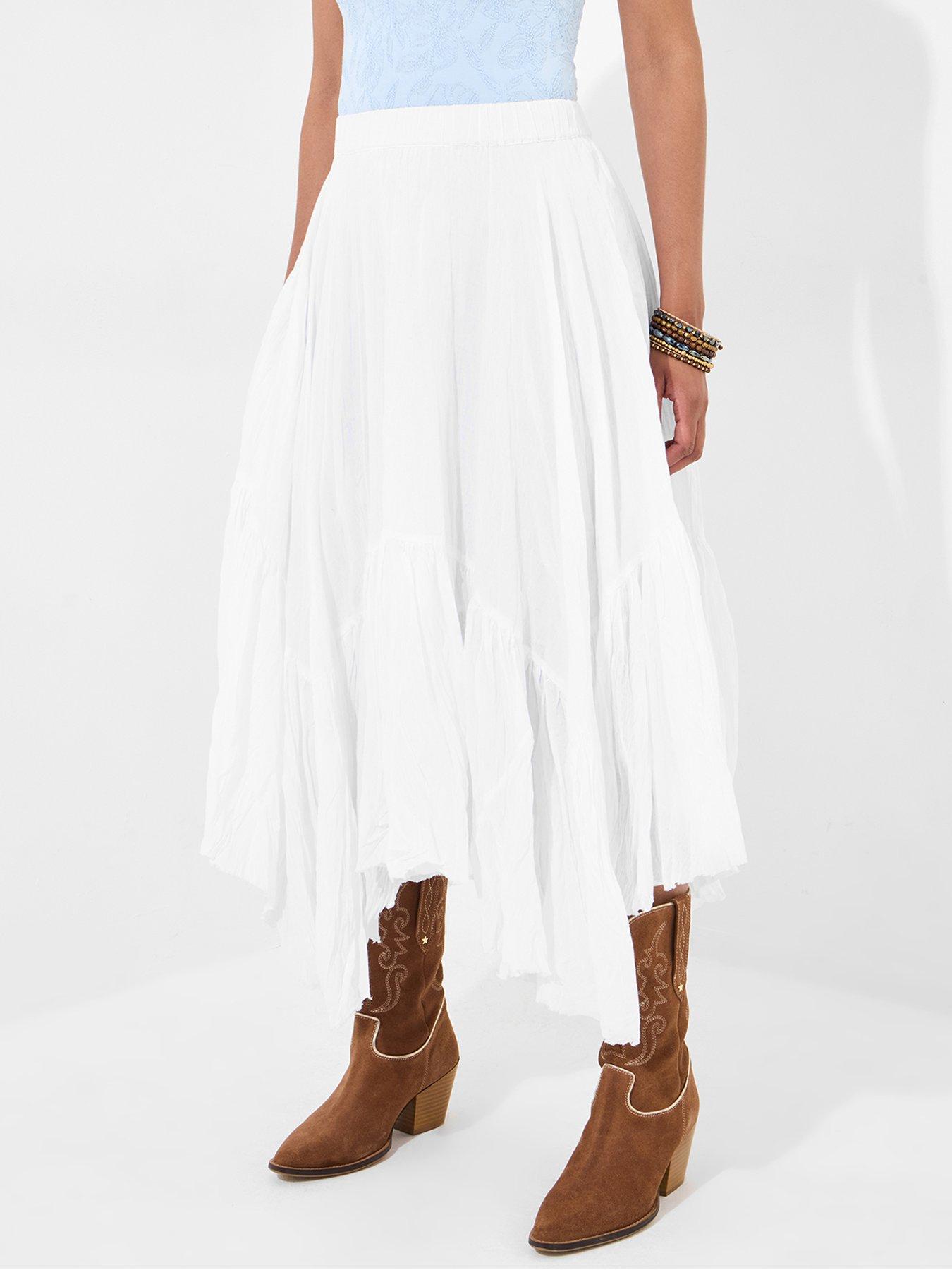 Image 1 of 5 of Joe Browns Boho Dreams Layered Skirt - White