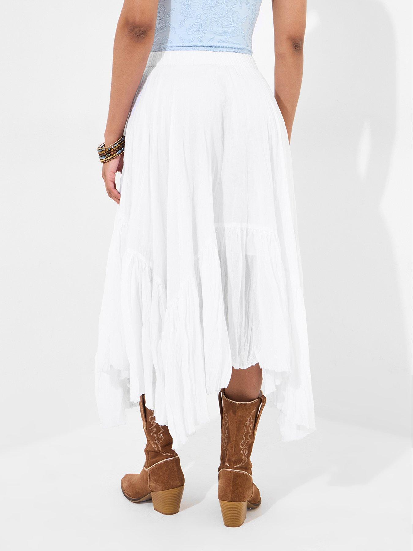 Image 3 of 5 of Joe Browns Boho Dreams Layered Skirt - White