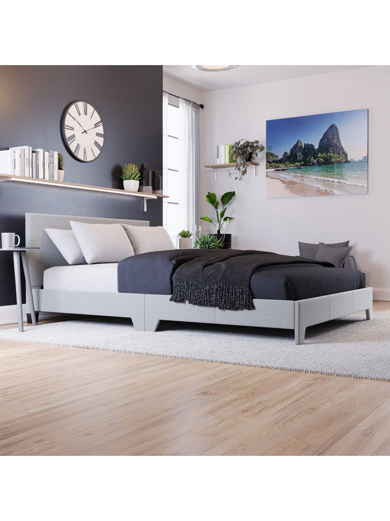 Image 5 of 6 of Vida Designs Victoria Linen Double Bed