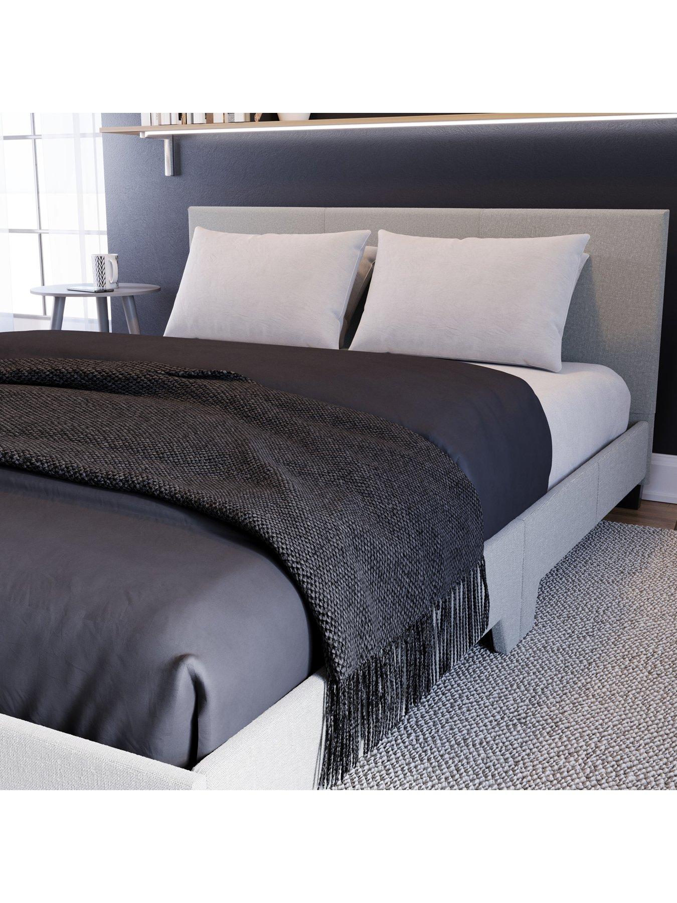 Image 6 of 6 of Vida Designs Victoria Linen Double Bed
