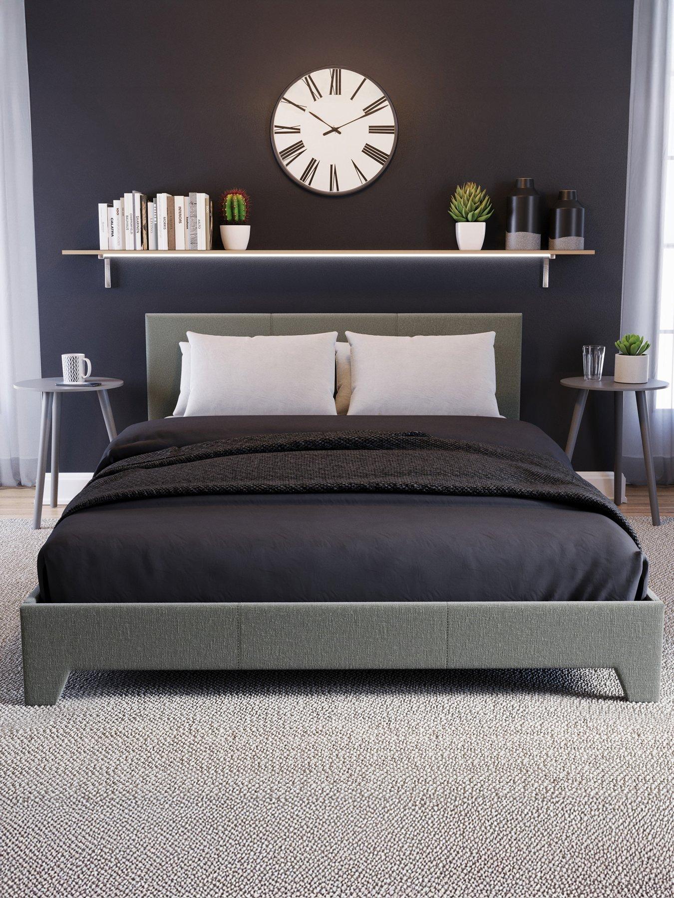 undefined Victoria Linen Double Bed