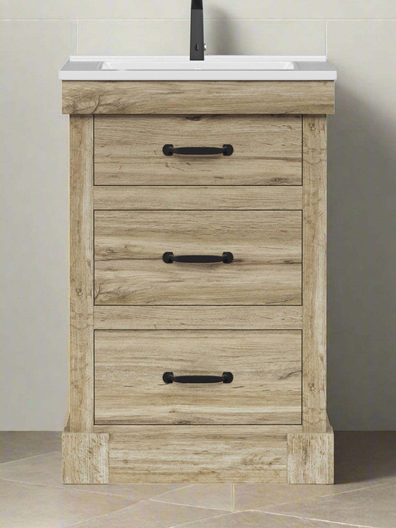 undefined Donovan Vanity With Sink And 2 Drawers 24"