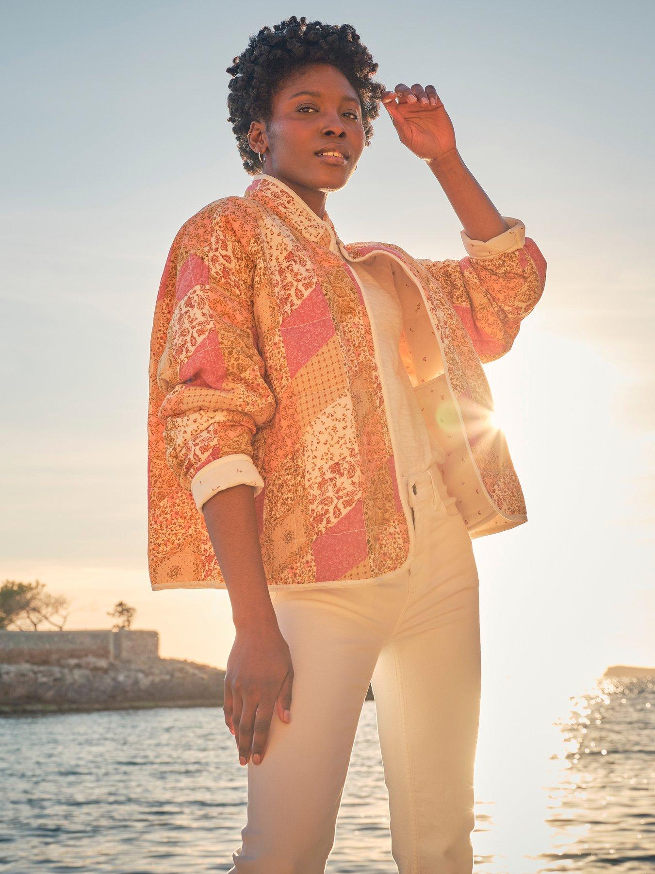 FatFace Evie Patch Jacket - Multi