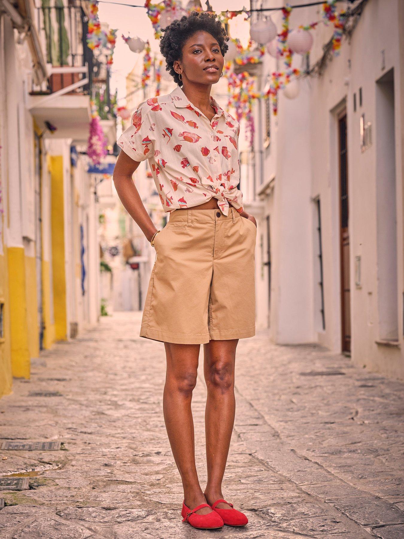 FatFace Sandown Chino Short - Beige
