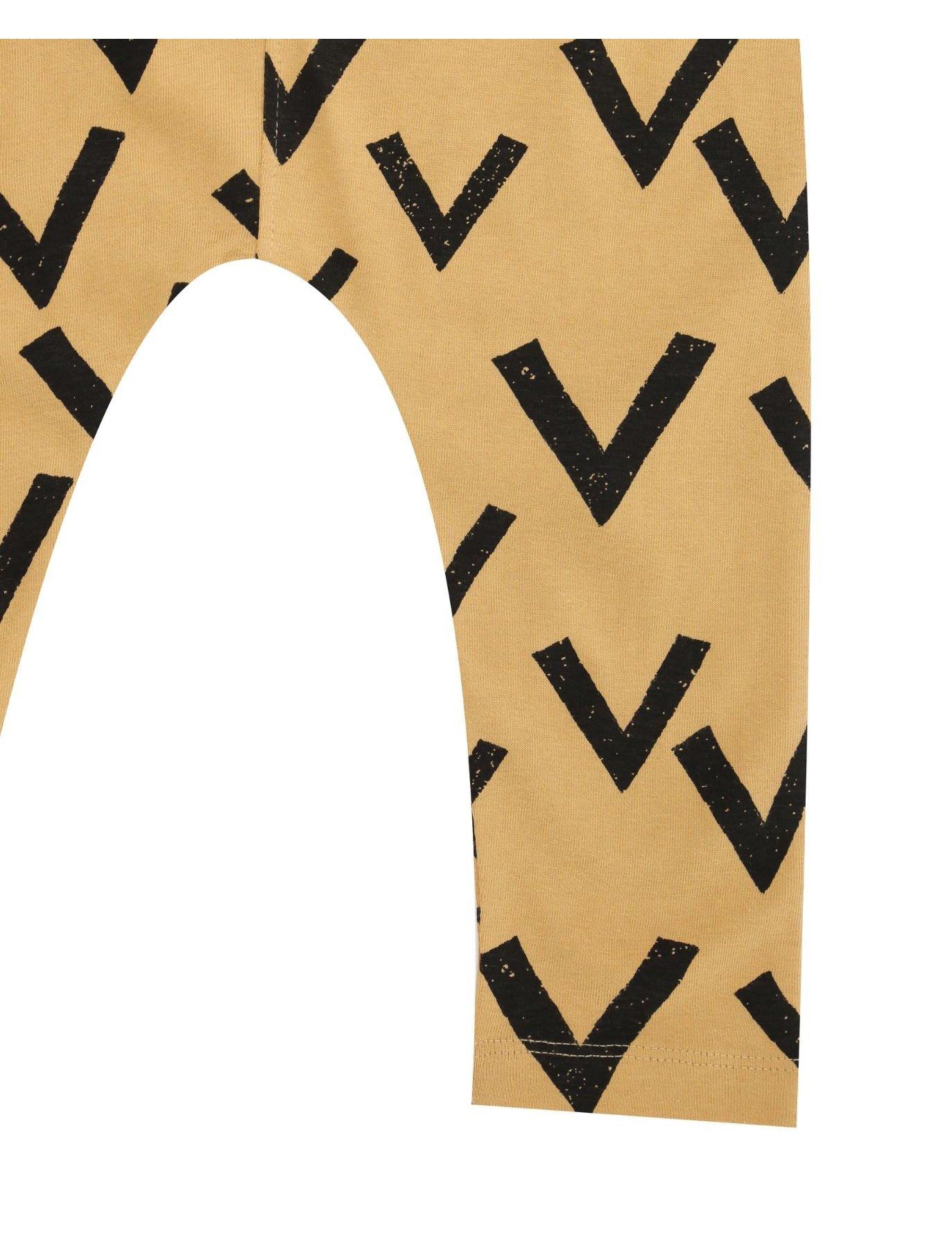 Image 3 of 4 of Turtledove London Kids Bird Flight Dungarees - Golden