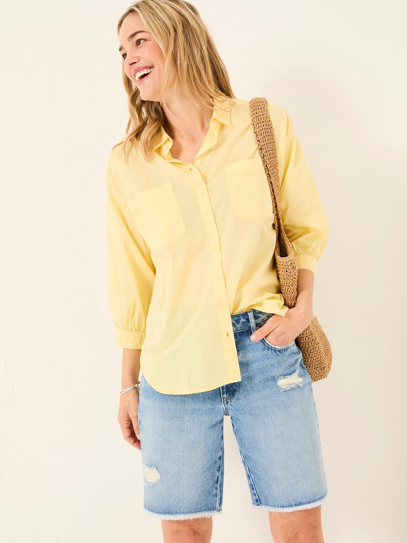 undefined Whitney Shirt - Yellow