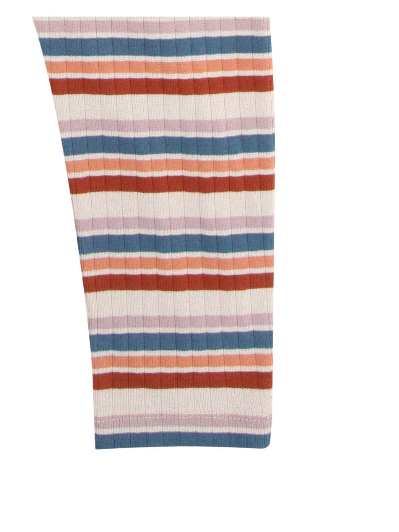 Image 3 of 4 of Turtledove London Kids Stripe Dungarees - Multi