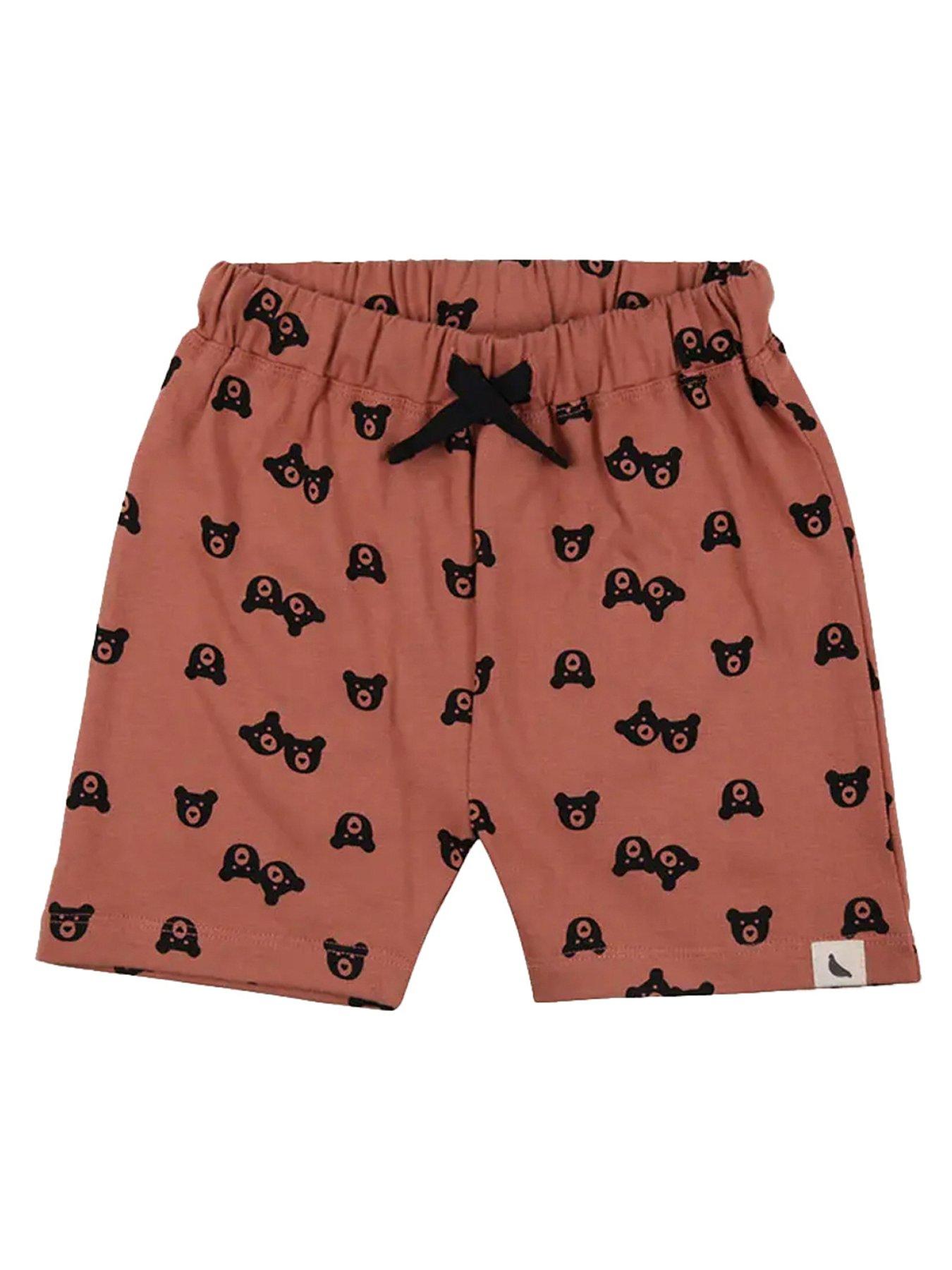 Turtledove London Kids Two Bears Shorts - Orange