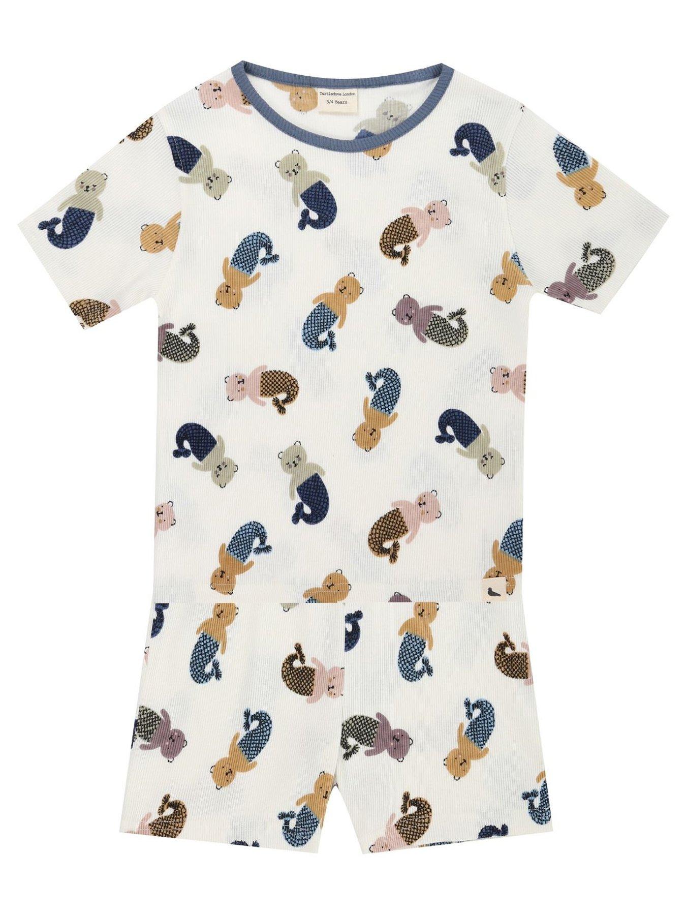 Turtledove London Kids Merbear T-Shirt & Short Set