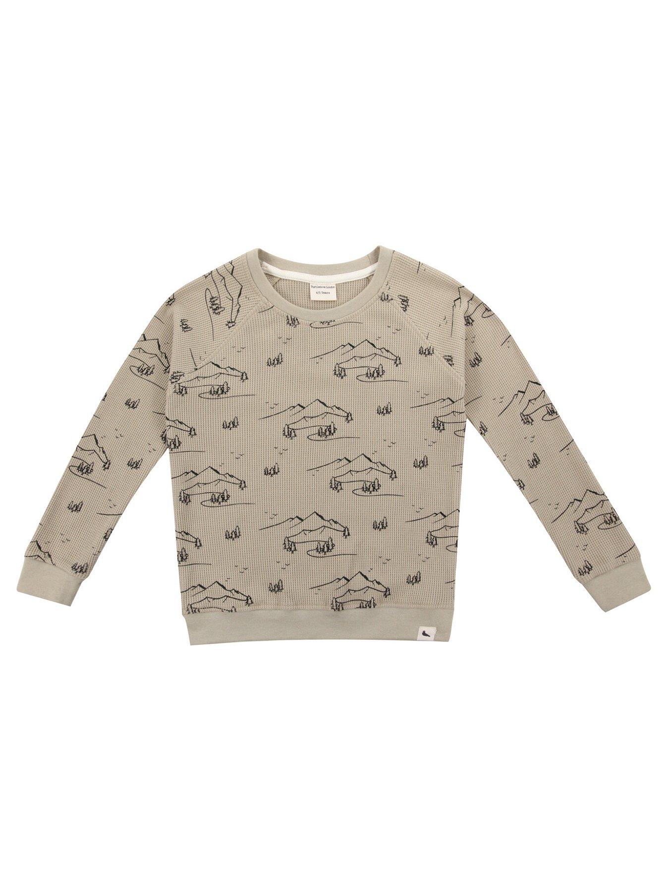 Turtledove London Kids Wilderness Sweatshirt - Stone