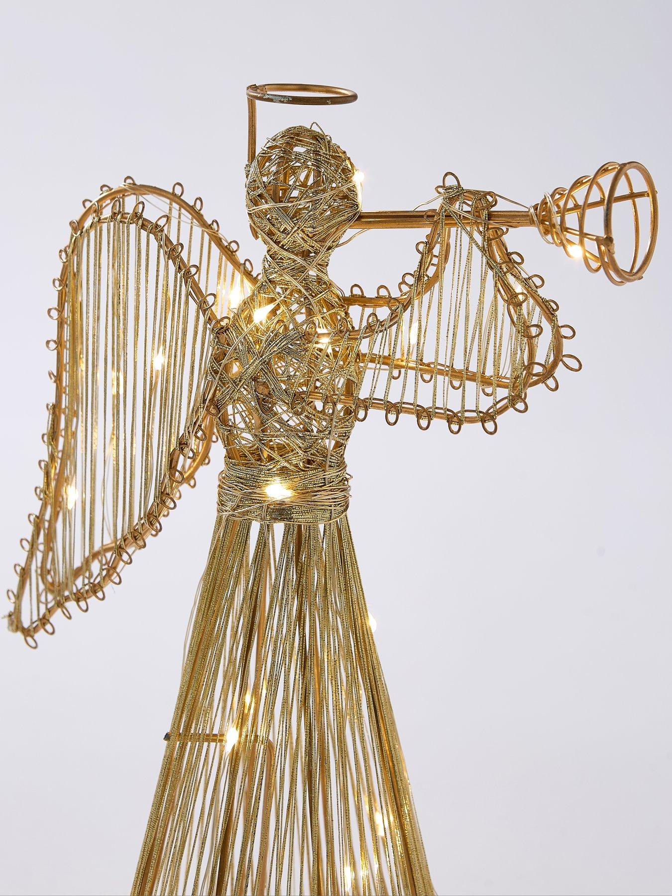 Image 4 of 4 of The Very Collection 30&nbsp;cm Pre Lit Angel Christmas Tree Topper