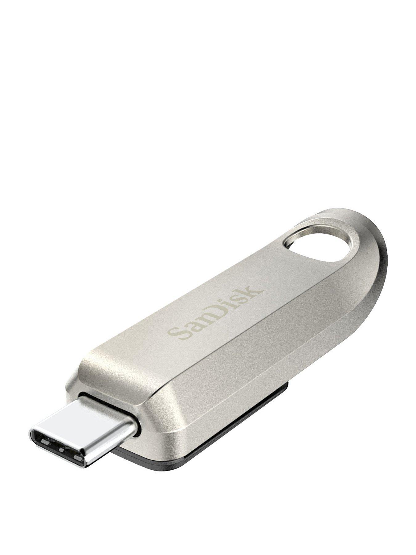 Image 2 of 4 of SanDisk Ultra Luxe USB Type-C Flash Drive 256GB USB 3.2 Gen 1 Performance with a Premium Metal Design