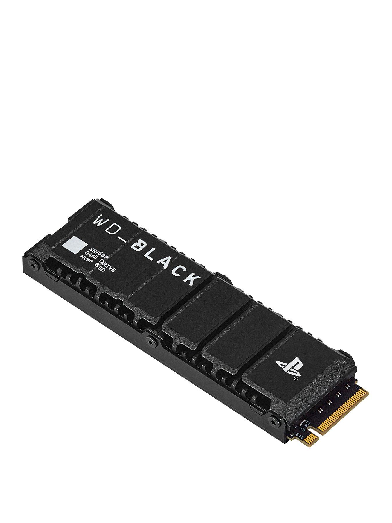undefined WD_BLACK SN850P 4TB PCIe Gen4 NVMe SSD with Heatsink - PlayStation Licensed